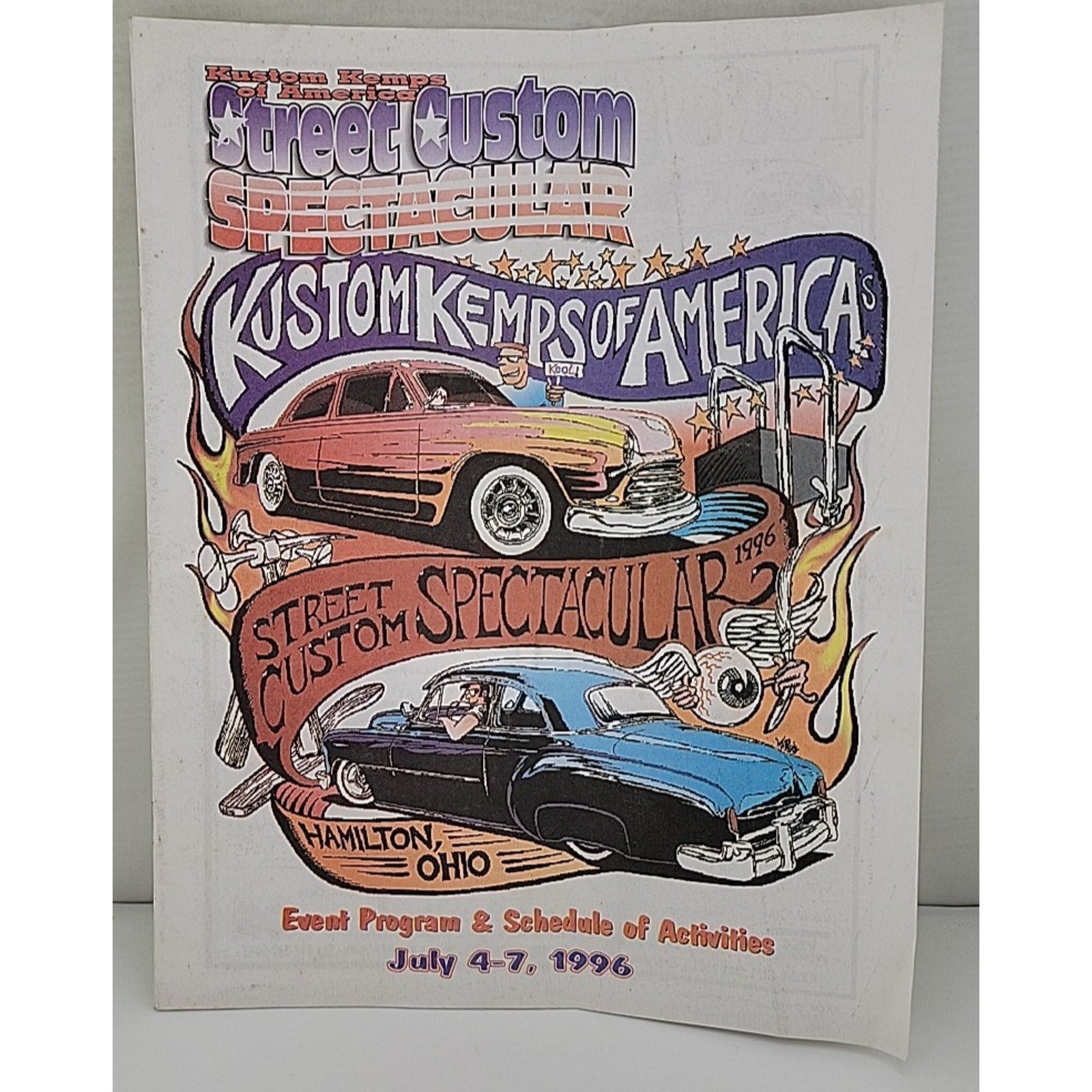 Street Custom Spectacular Event Program July 1996
