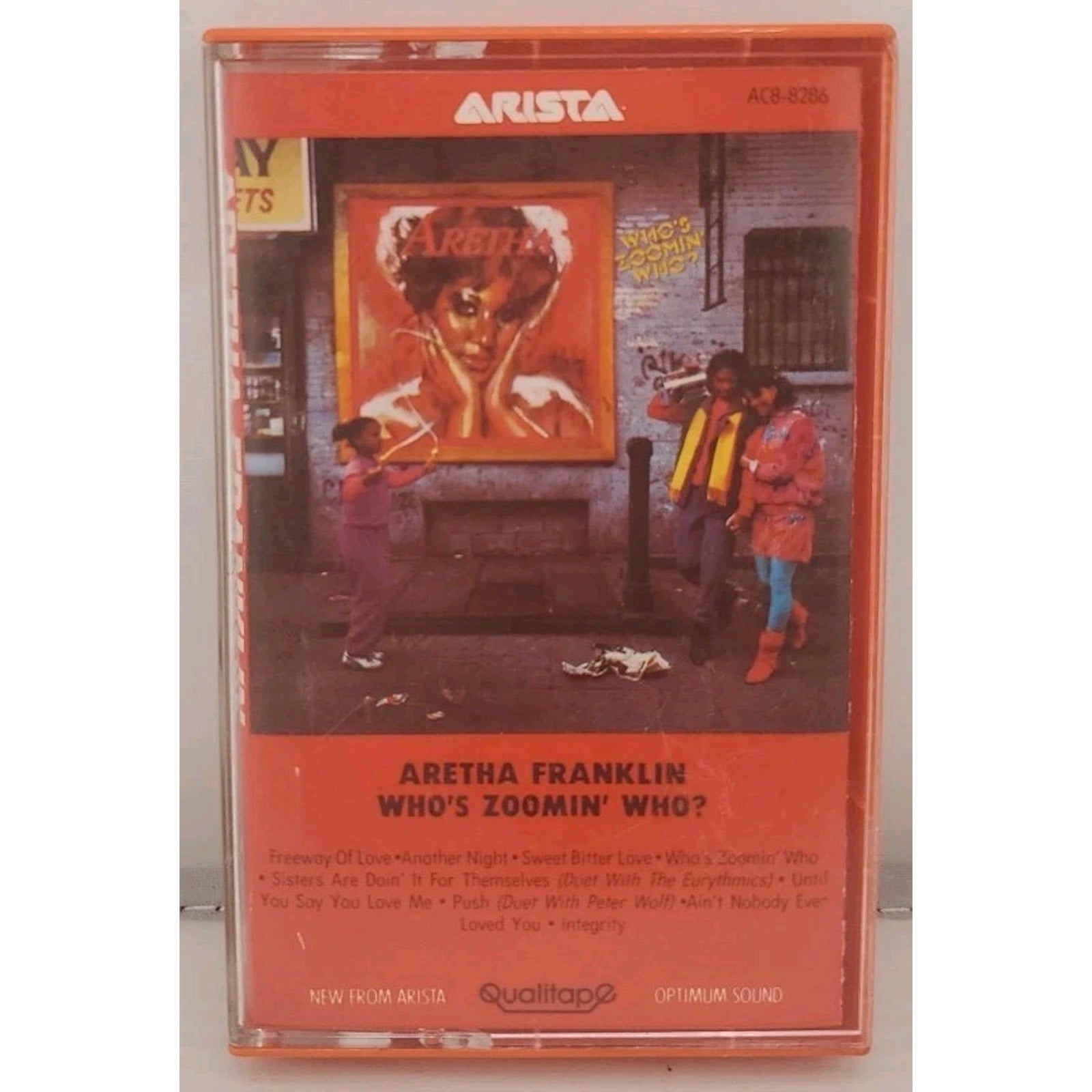 Who's Zoomin' Who? by Aretha Franklin (Cassette, 1985, Arista Records)