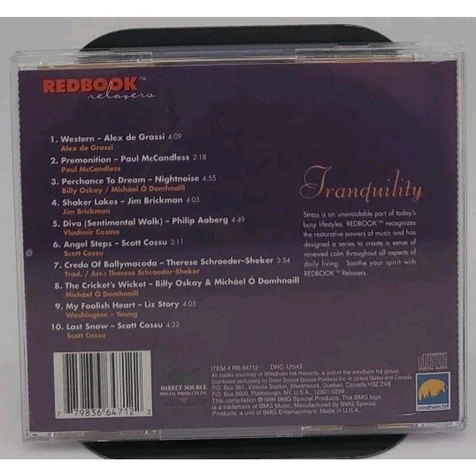 Various Redbook: Tranquility (CD)