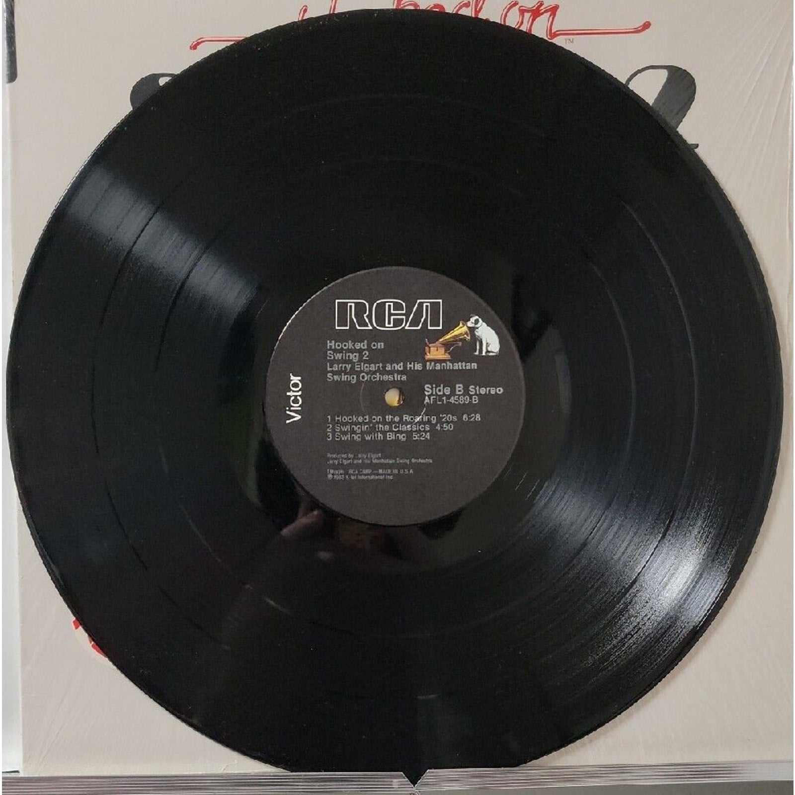 "Hooked on Swing 2" Larry Elgart & Manchester Swing Orch. AYL1-5026 (Record)