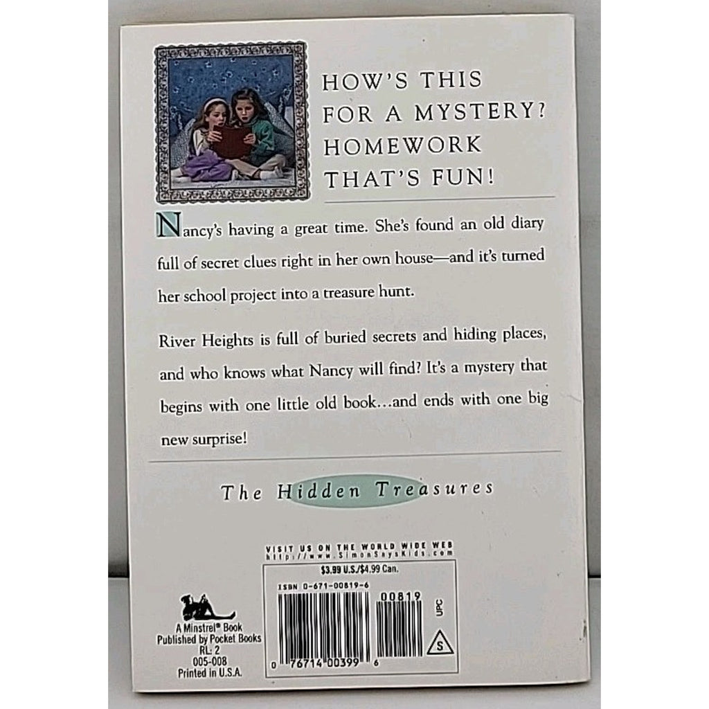 Hidden Treasures by Carolyn Keene (1998, Trade Paperback)