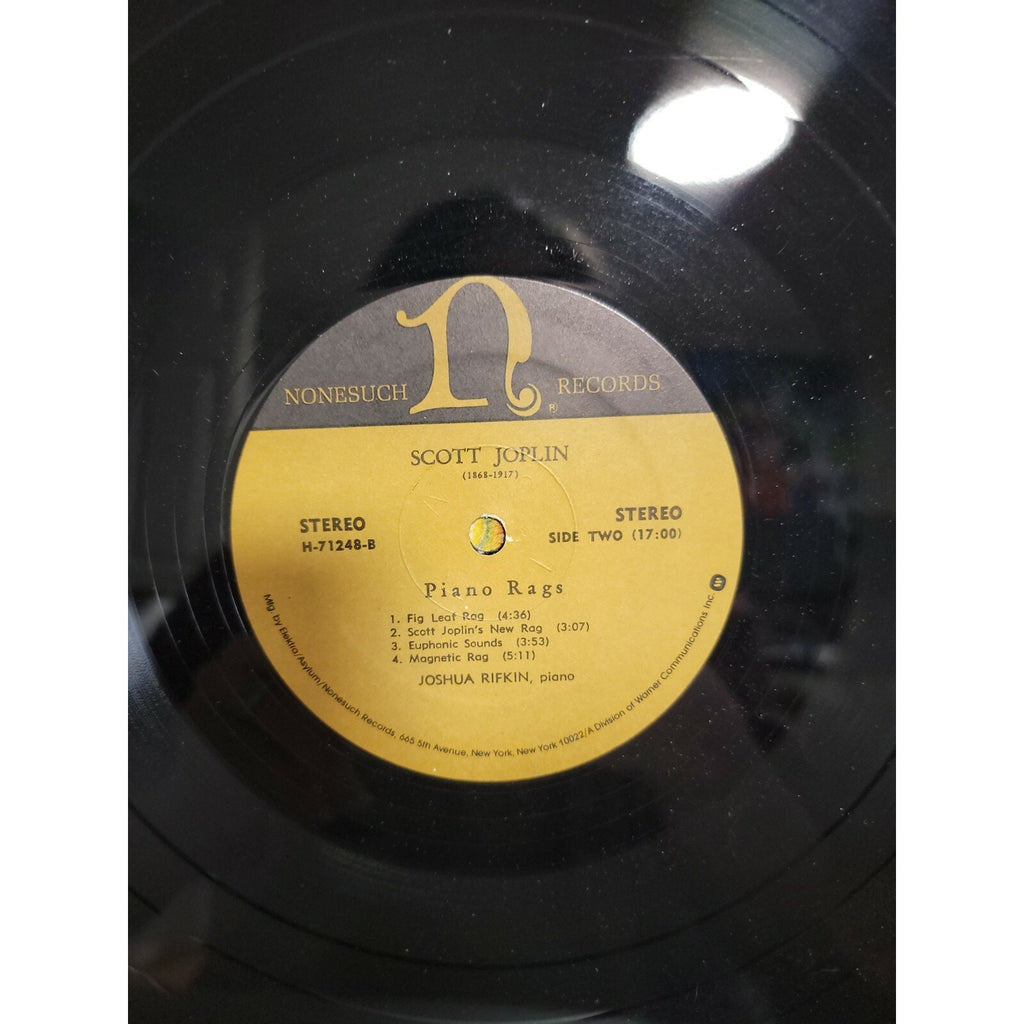 Scott Joplin - Joshua Rifkin – Piano Rags, Volume II (Vinyl)