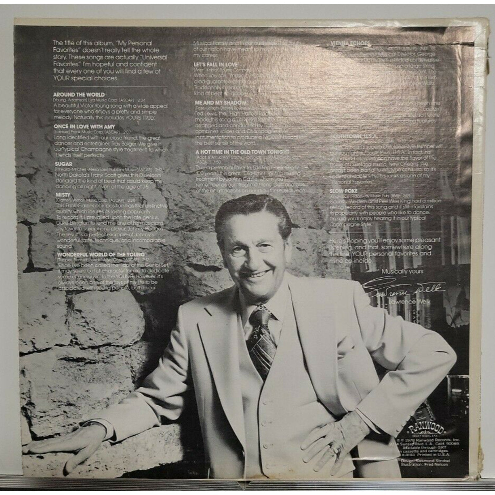 Lawrence Welk – My Personal Favorites (Vinyl)