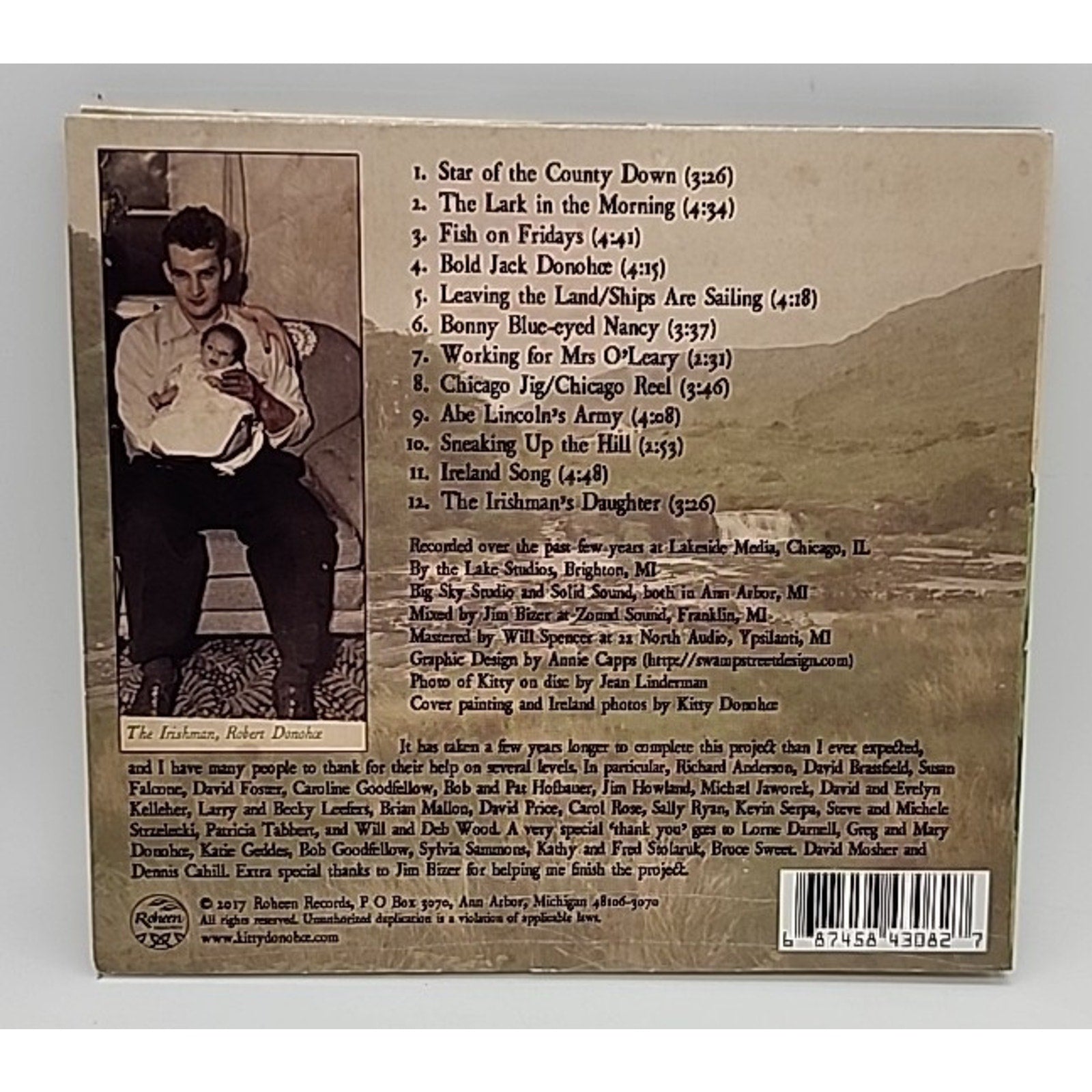 The Irishman's Daughter by Kitty Donohoe (CD, 2017)