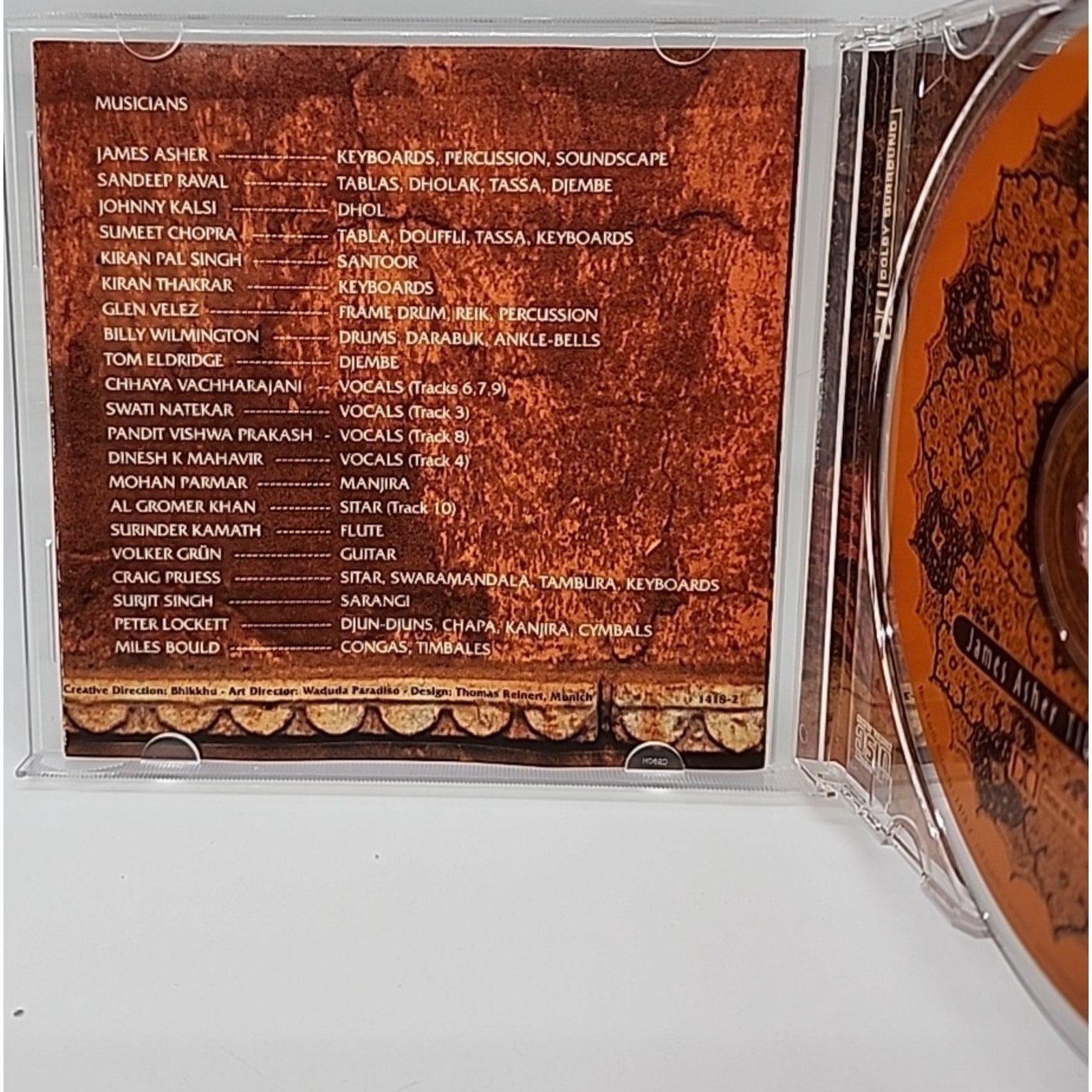 Tiger of the Raj by James Asher (CD, 1998)