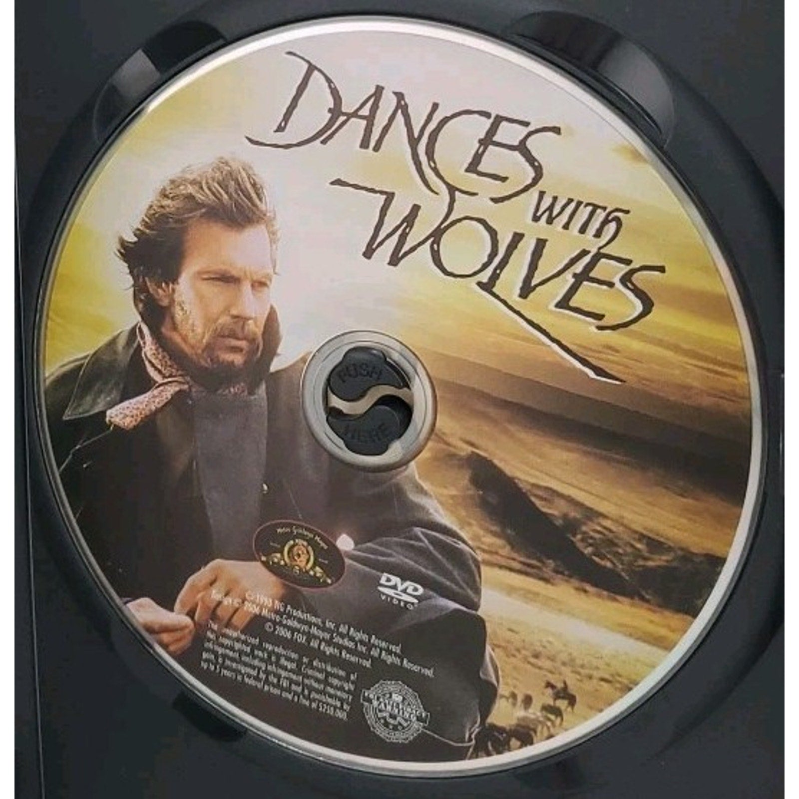Dances with Wolves (DVD, 1990)