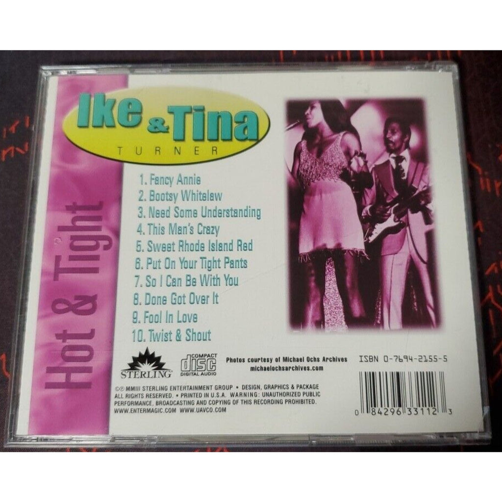 Ike & Tina Turner ‎- Hot & Tight (CD)