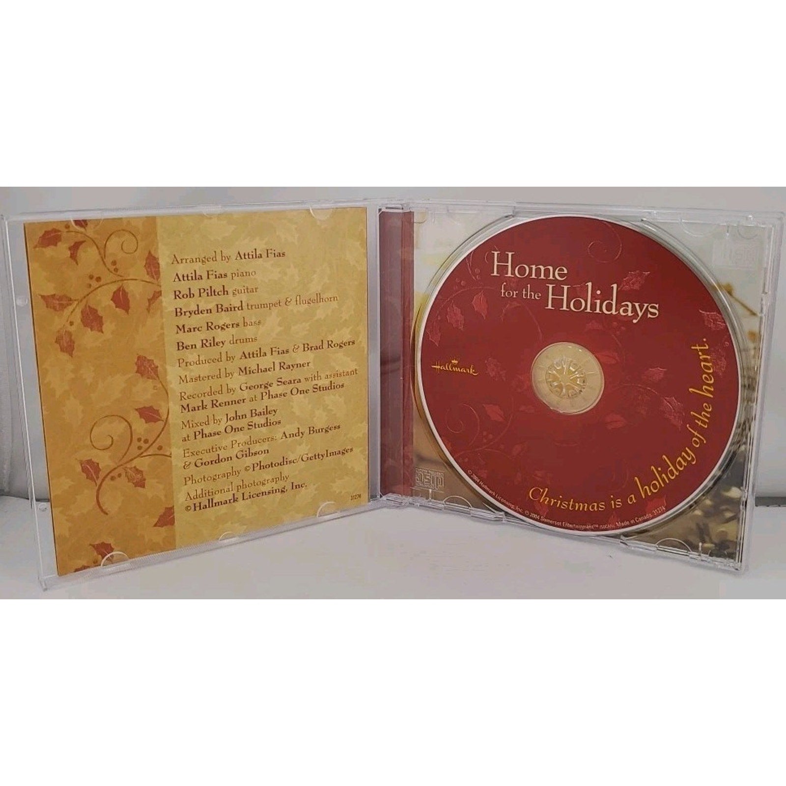 Piano-led jazz trio [Performer], Home for the Holidays (Hallmark) (CD)