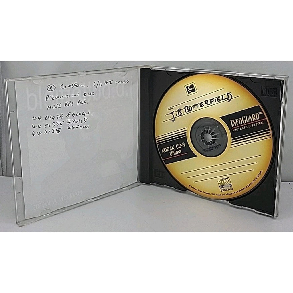 Man On A Wire By J.B. Butterfield CD