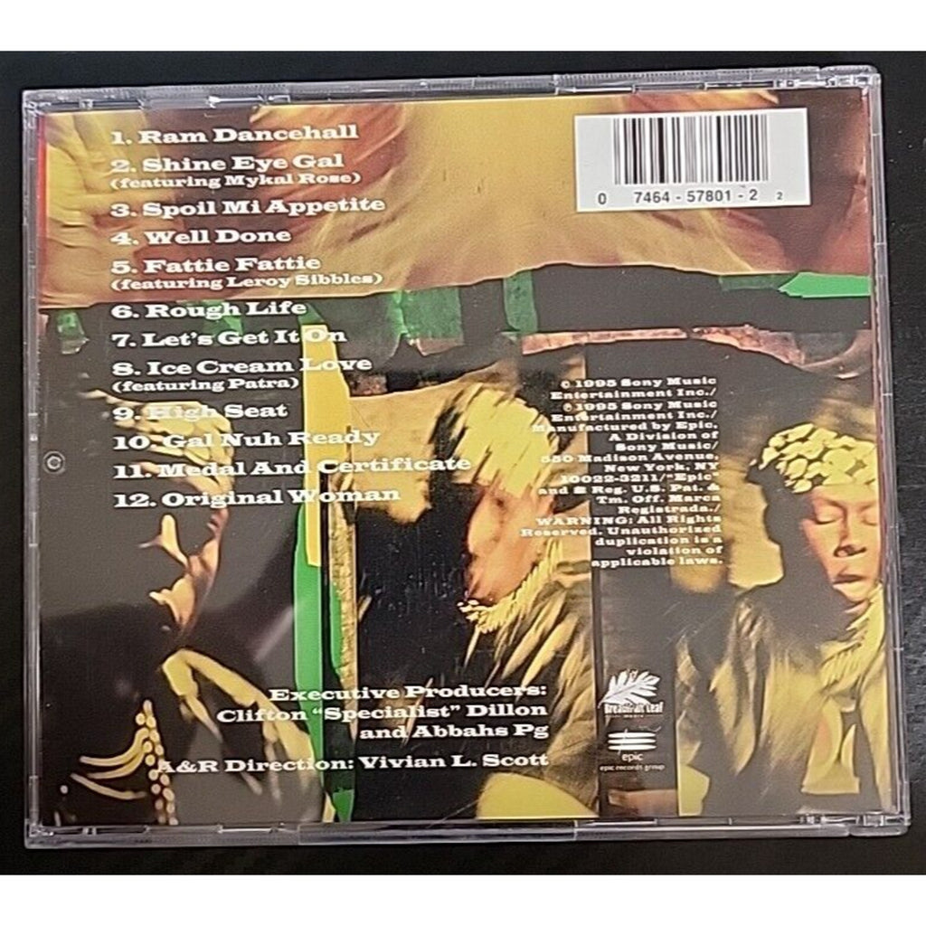 A Mi Shabba by Shabba Ranks (CD, Jun-1995, Epic)