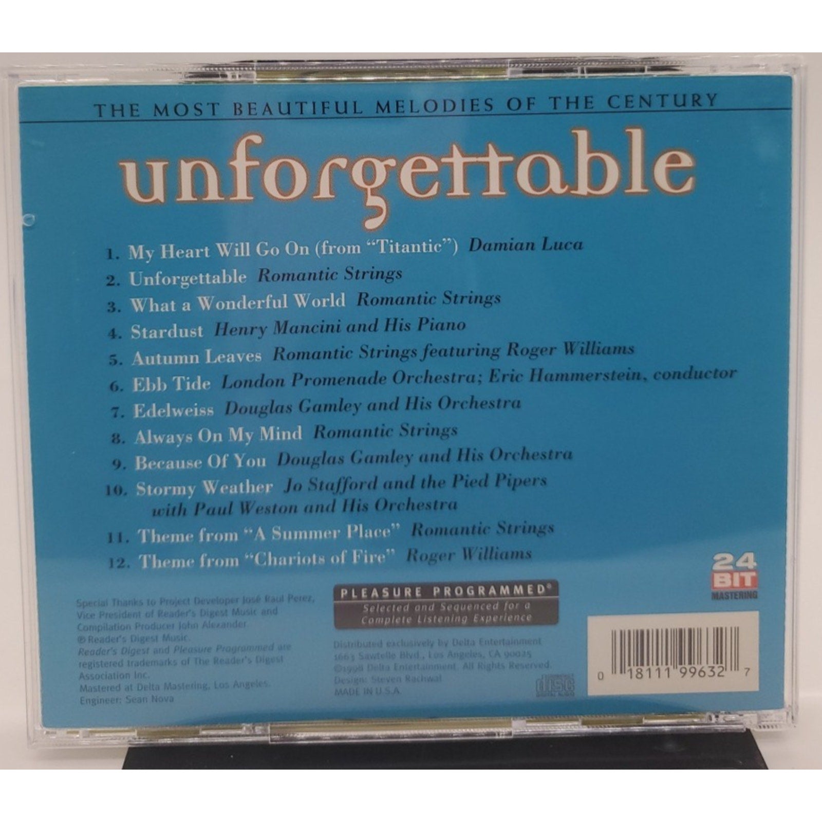 Unforgettable by Various (CD, 1999)
