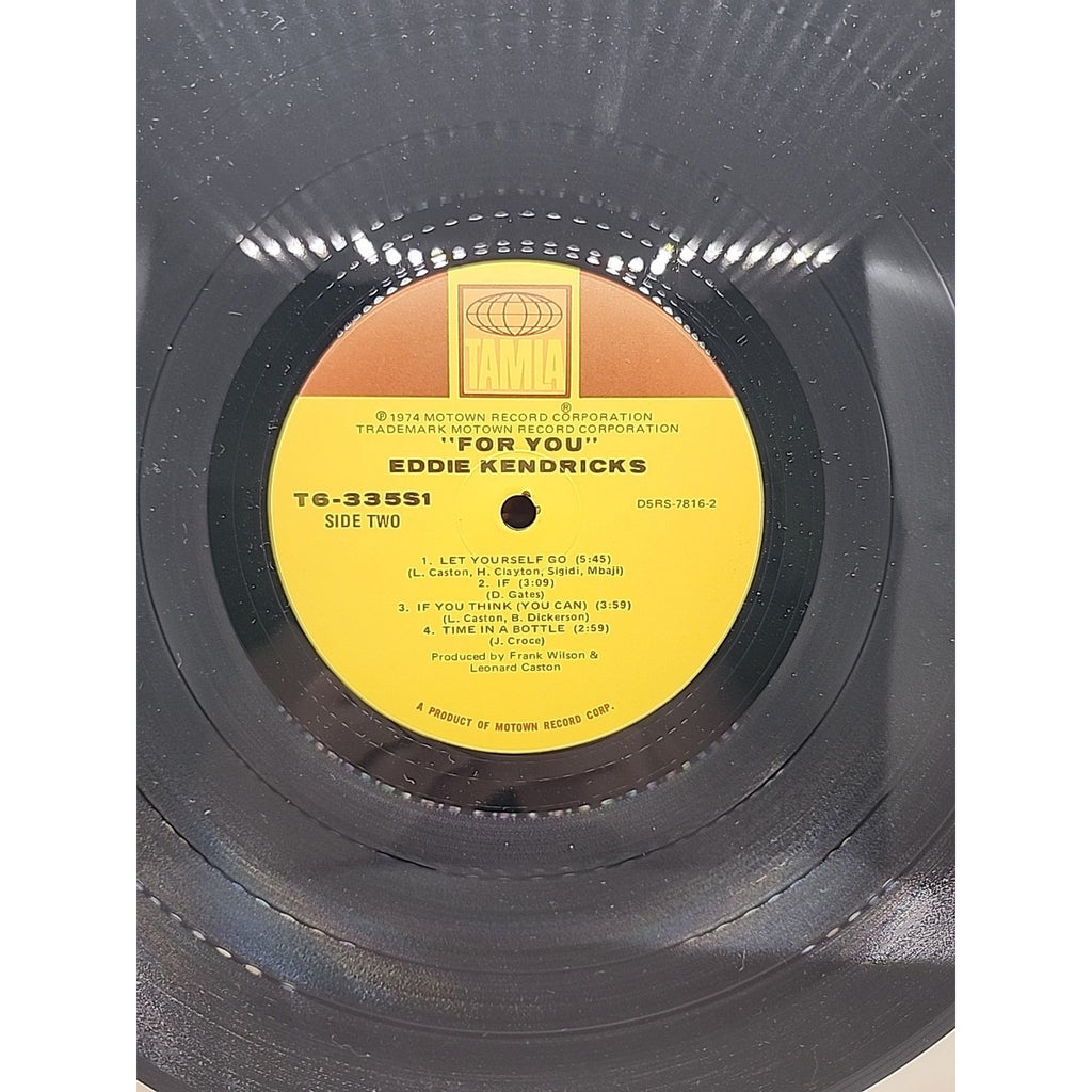 Eddie Kendricks For You Record Album Vinyl LP