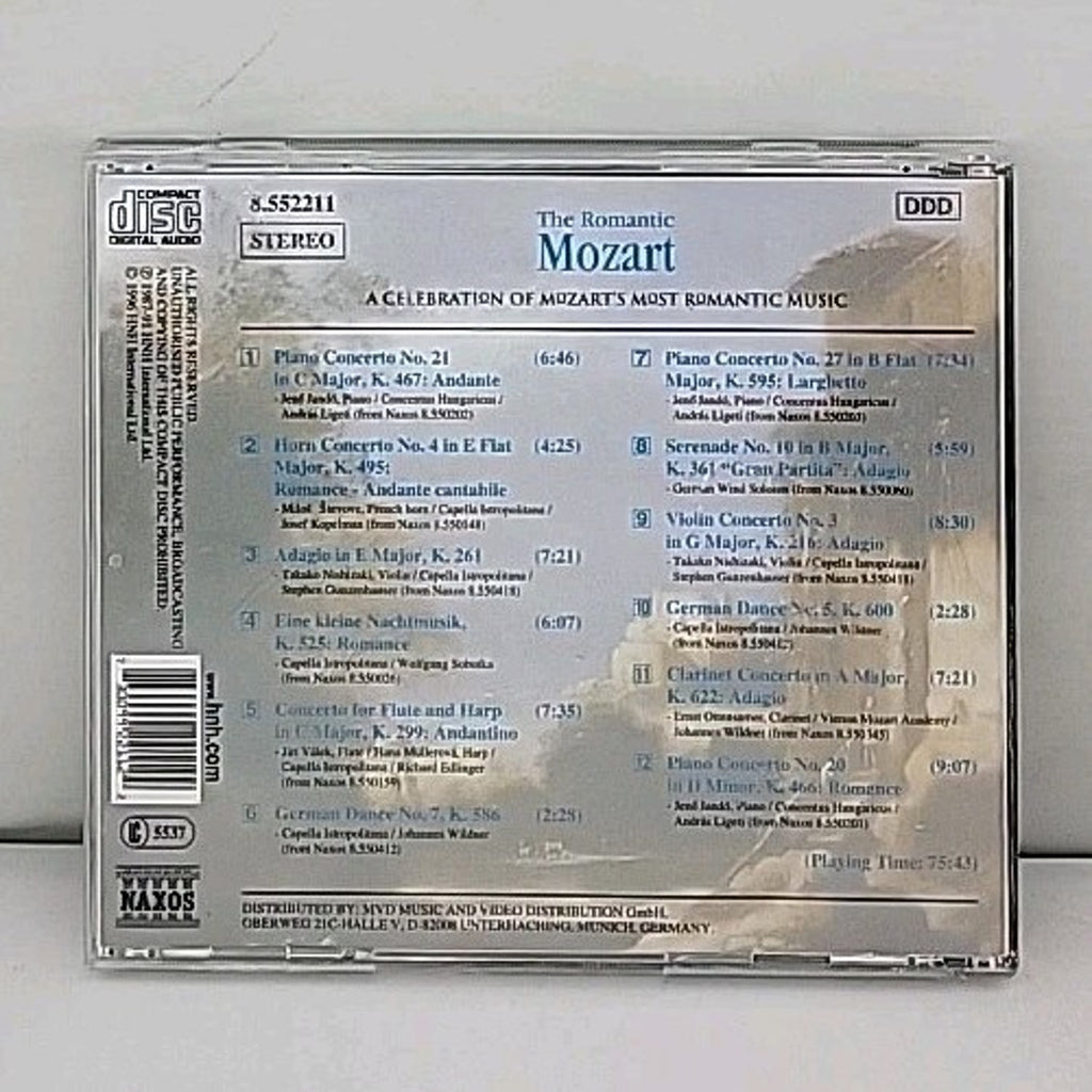 Romantic Mozart by Mozart (CD, 2006)
