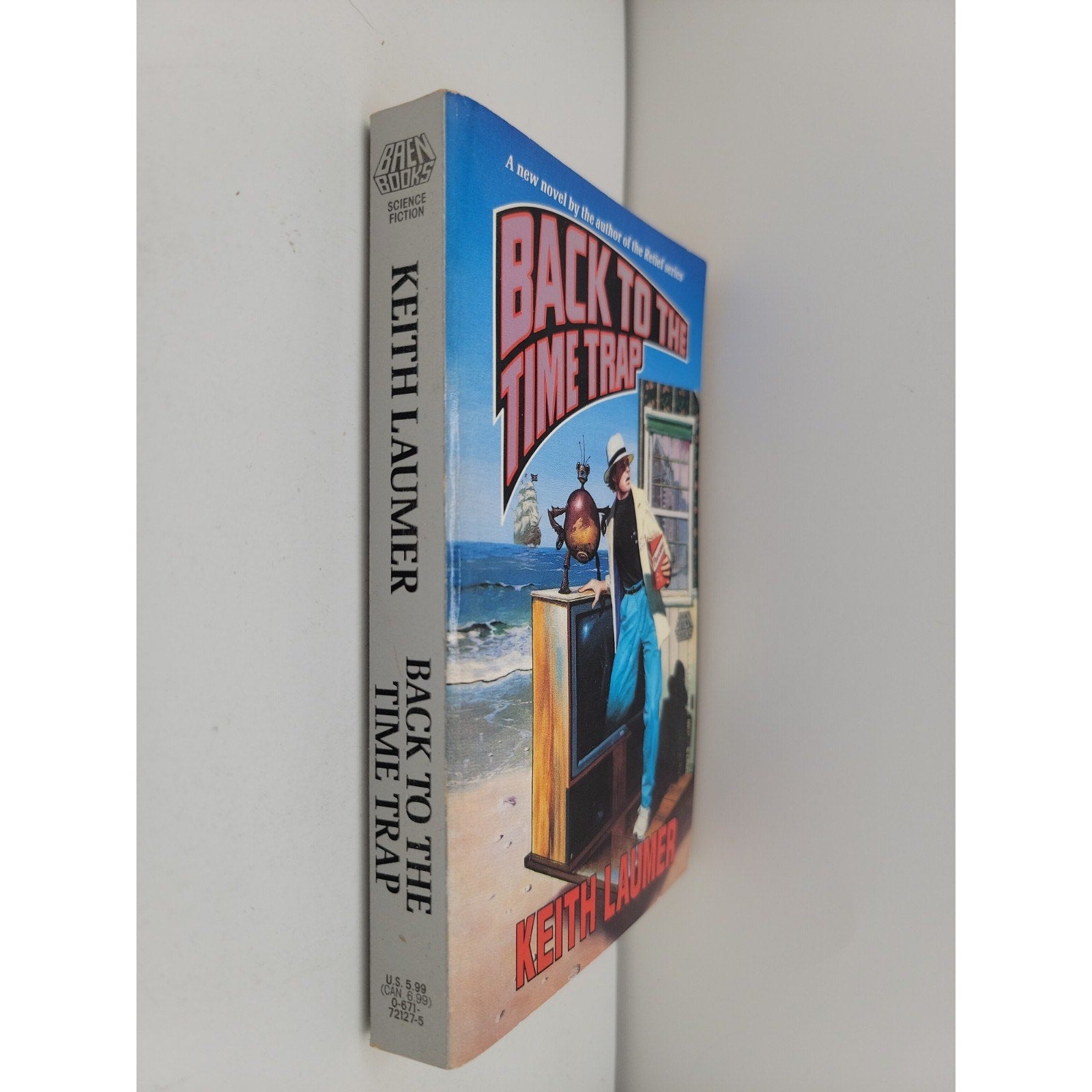 Back to the Time Trap by Keith Laumer (1992, Mass Market)