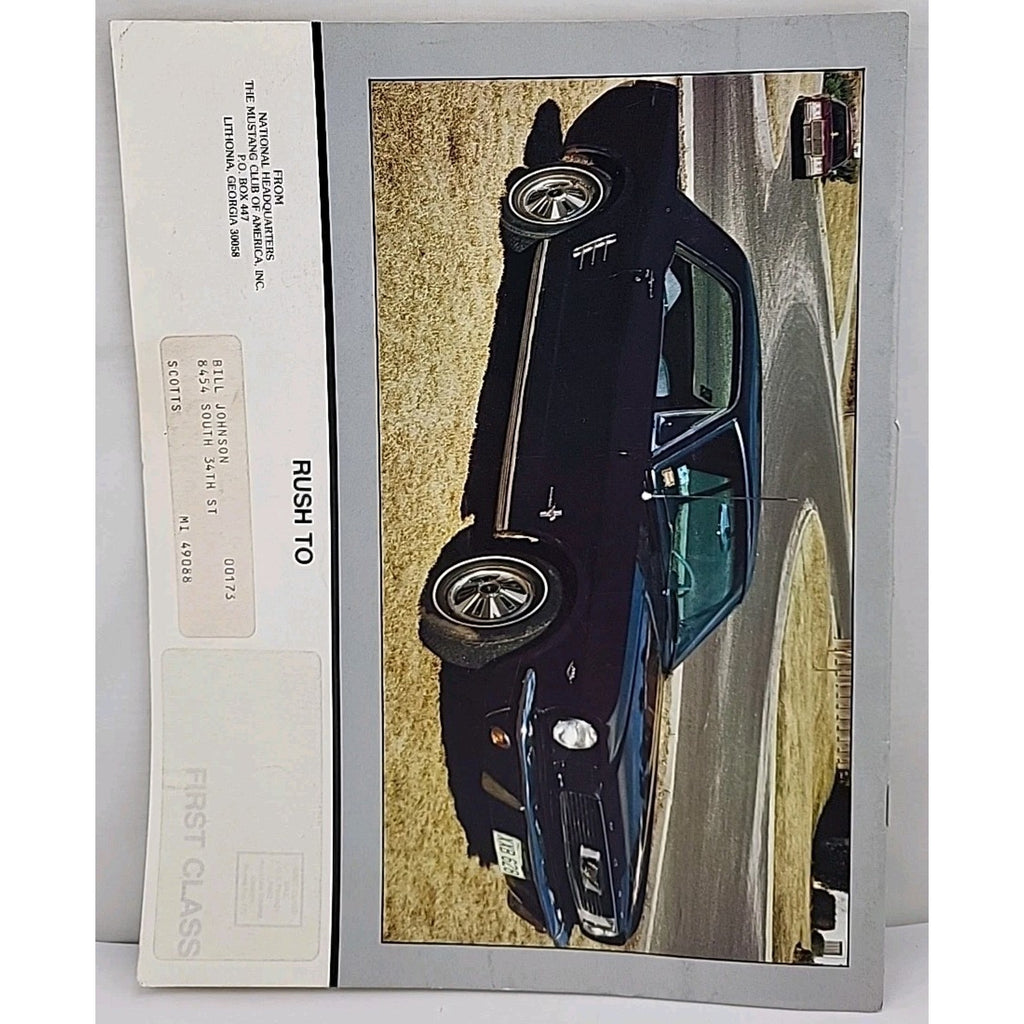 Mustang Times Magazine - Mustang Club Of America - September 1981 - Vol. 5 No. 9