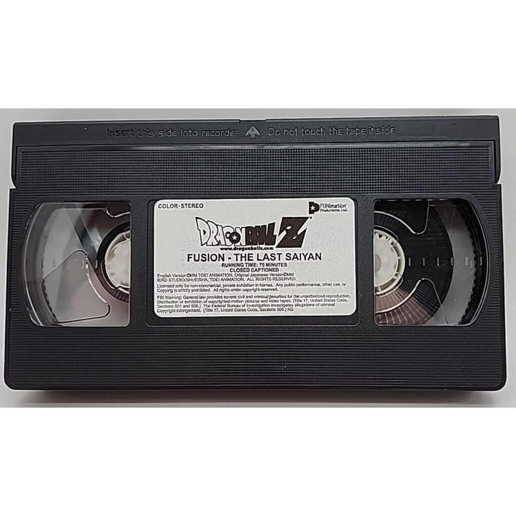 Dragon Ball Z - Fusion: The Last Saiyan (VHS, 2002, Edited)