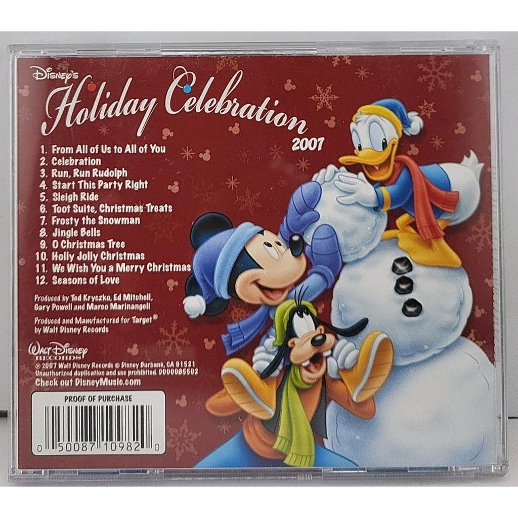 Disney's Holiday Celebration - 2007 Holiday CD