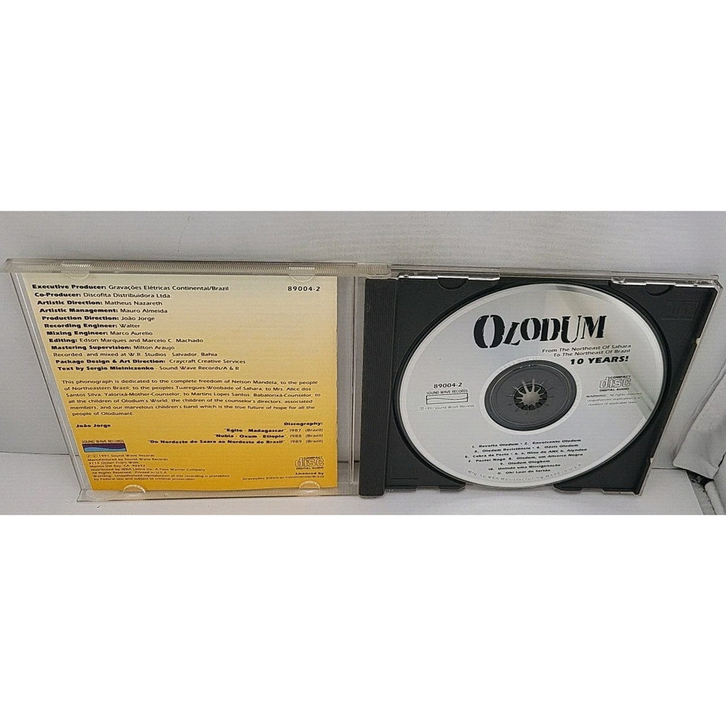 10 Years from Northeast by Olodum (CD, Apr-1991, Sound Wave)
