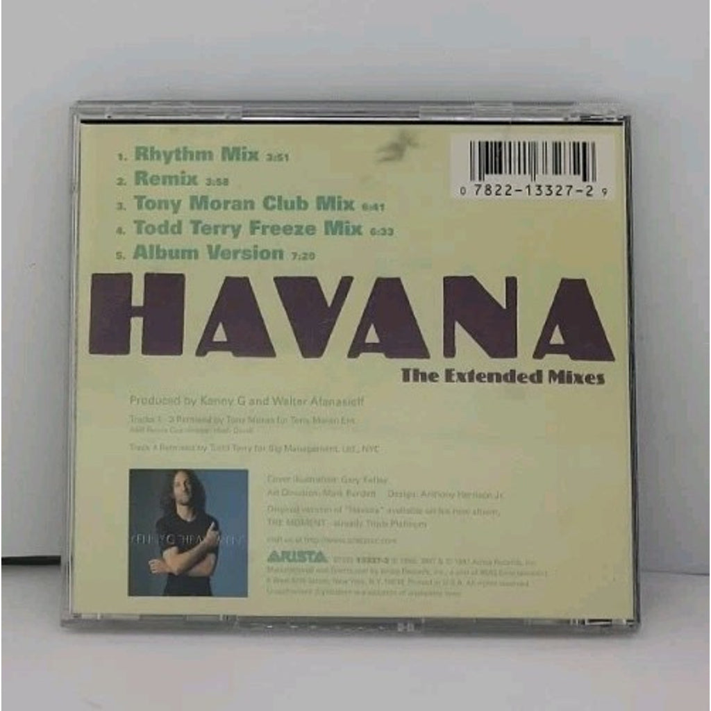 Havana [Extended Mixes] [Maxi Single] by Kenny G (CD, Feb-1997, Arista)