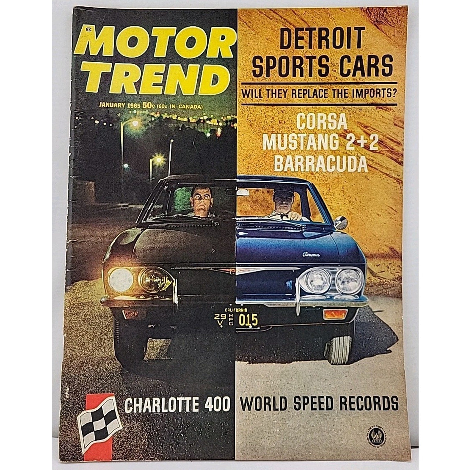 Motor Trend Magazine January 1965 Vol. 17 No. 1