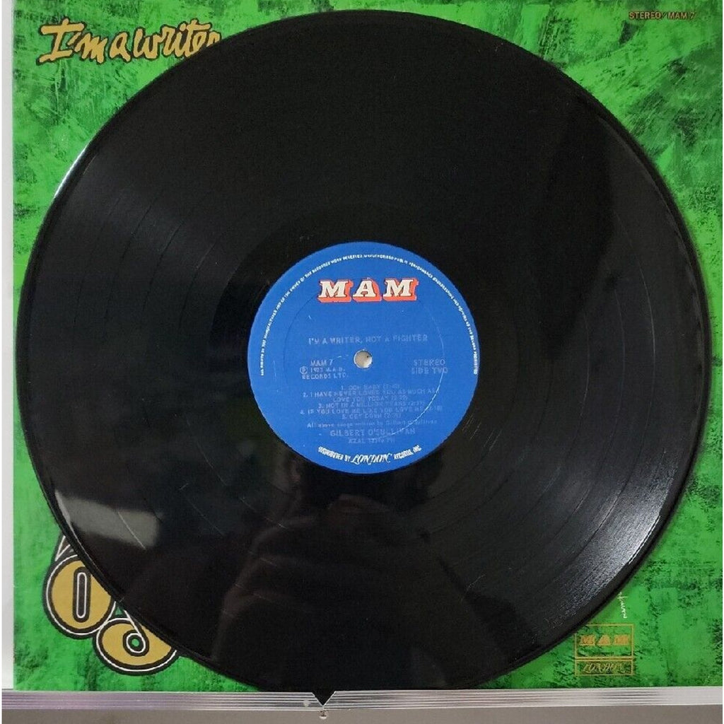 Gilbert O'Sullivan - I'm a Writer Not a Fighter (Record)