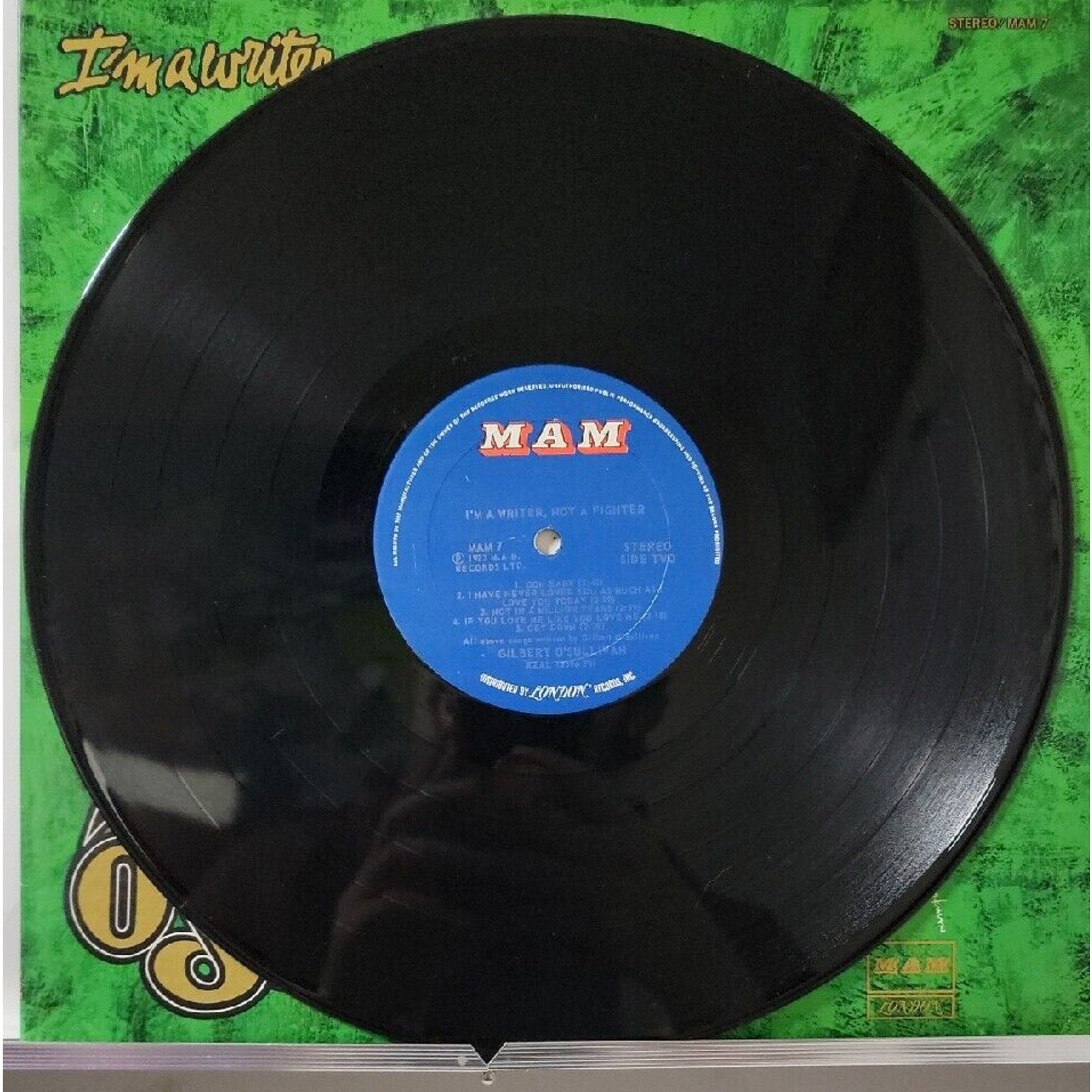 Gilbert O'Sullivan - I'm a Writer Not a Fighter (Record)