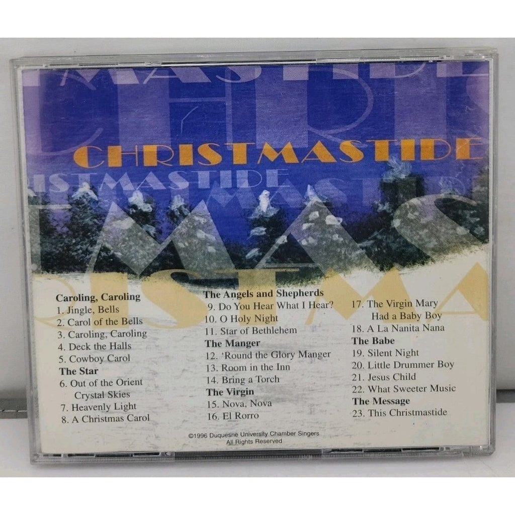 Duquesne University Chamber Singers - Christmastide CD
