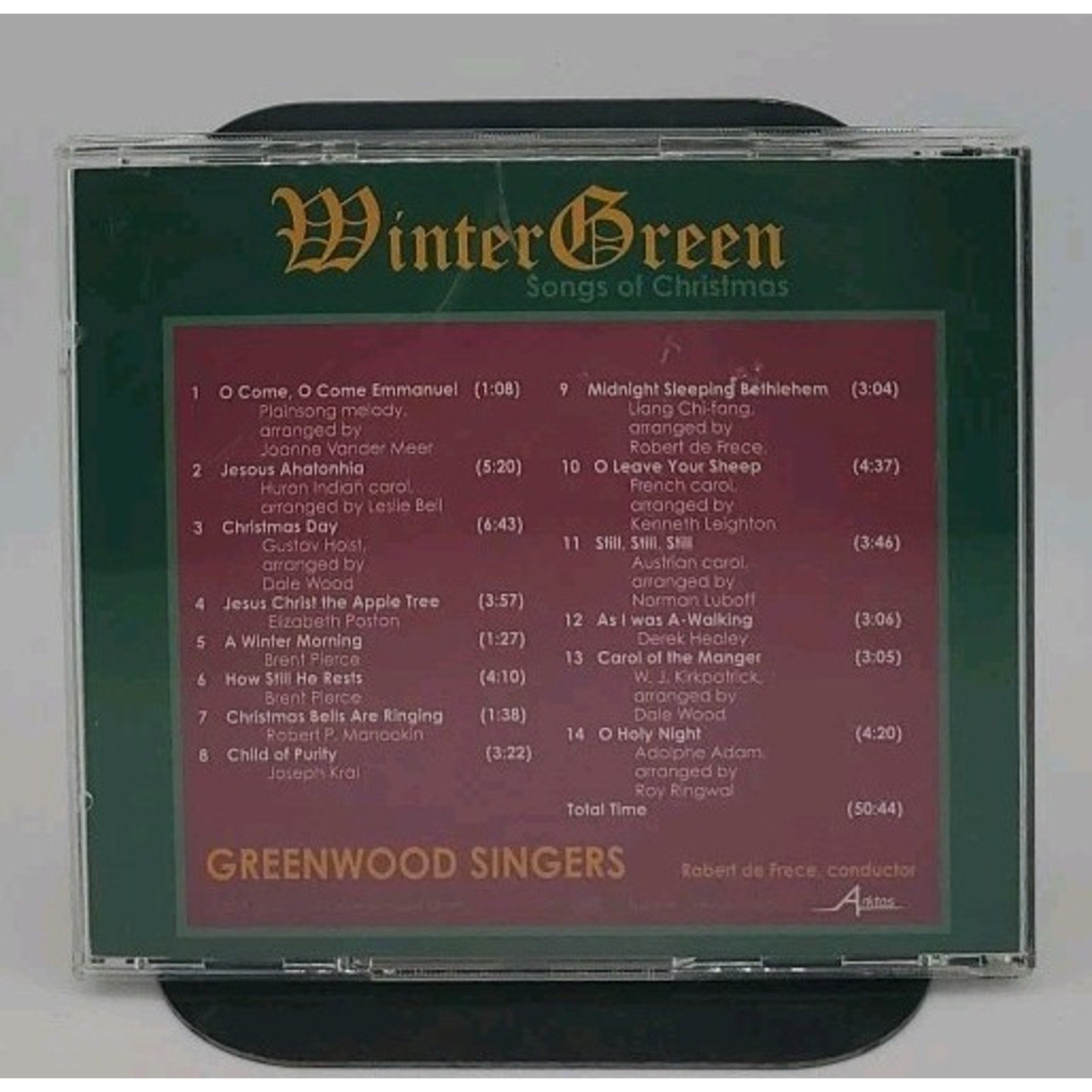 Winter Green CD - Greenwood Singers