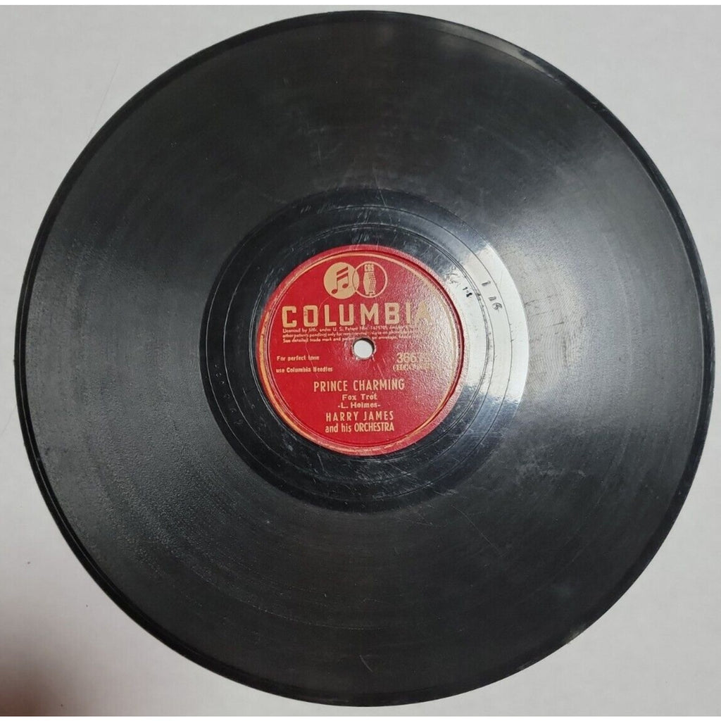 Prince Charming/Velvet Moon Fox Trot Harry James And His Orchestra Record