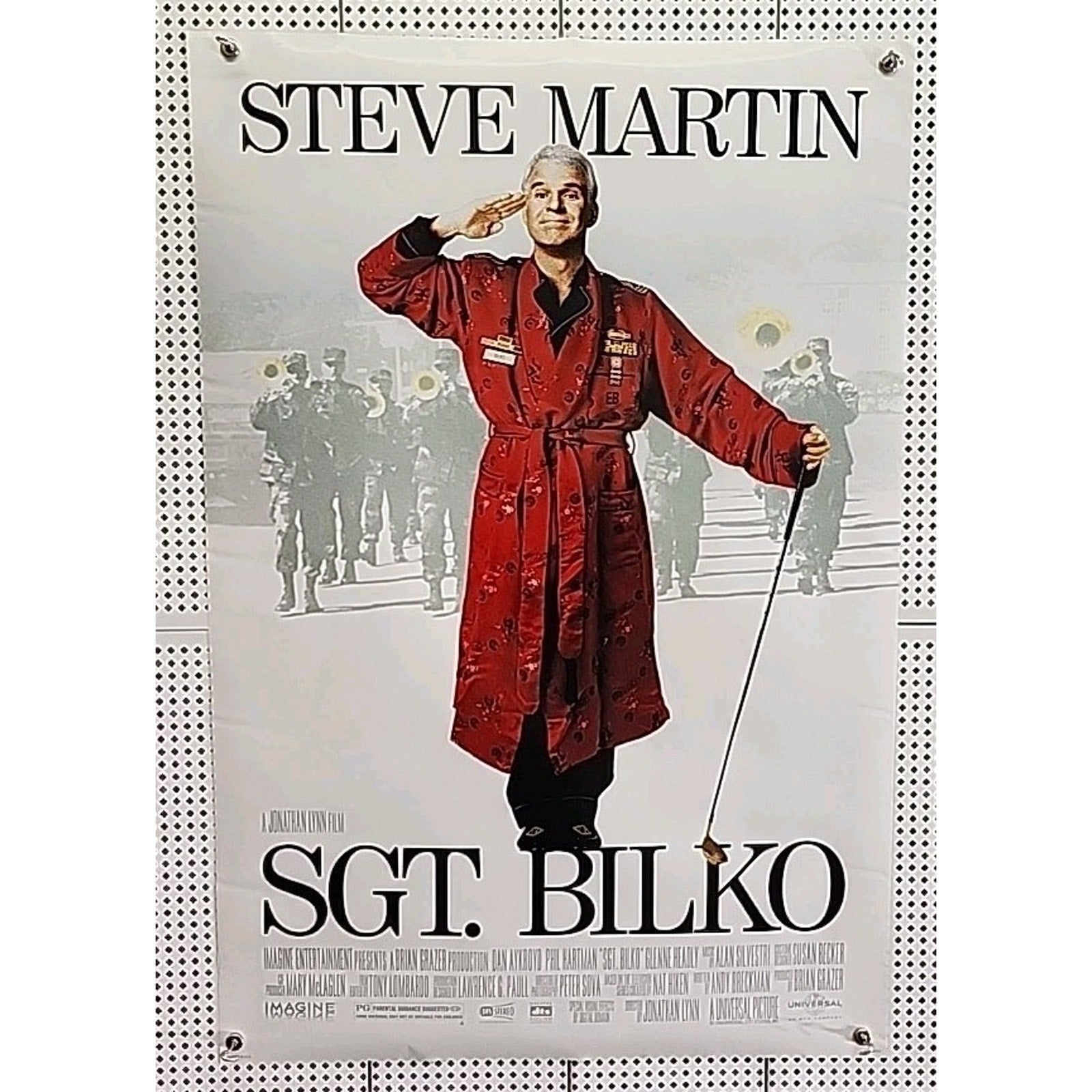 Sgt. Bilko 1996 Double Sided Original Movie Poster 27" x 40"