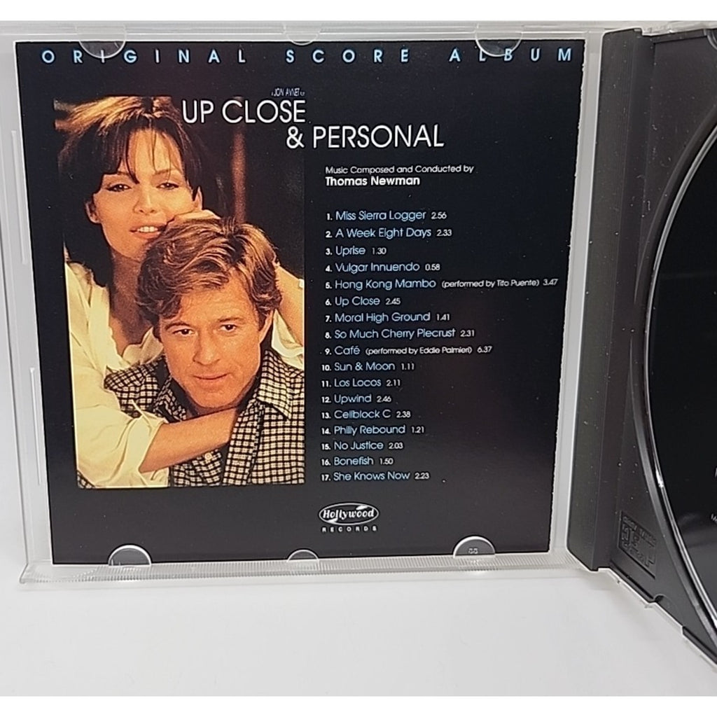 Up Close & Personal [Original Score] by Thomas Newman (CD, Feb-1996, Hollywood)
