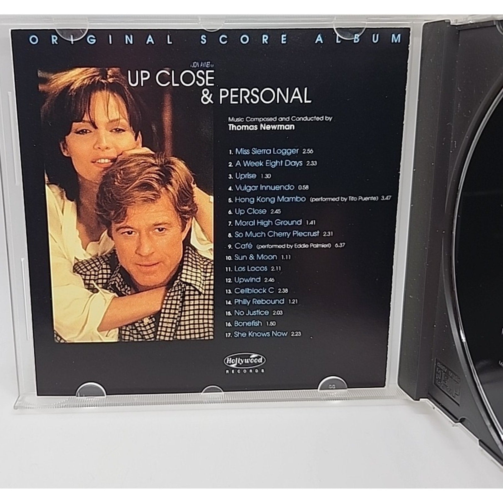 Up Close & Personal [Original Score] by Thomas Newman (CD, Feb-1996, Hollywood)