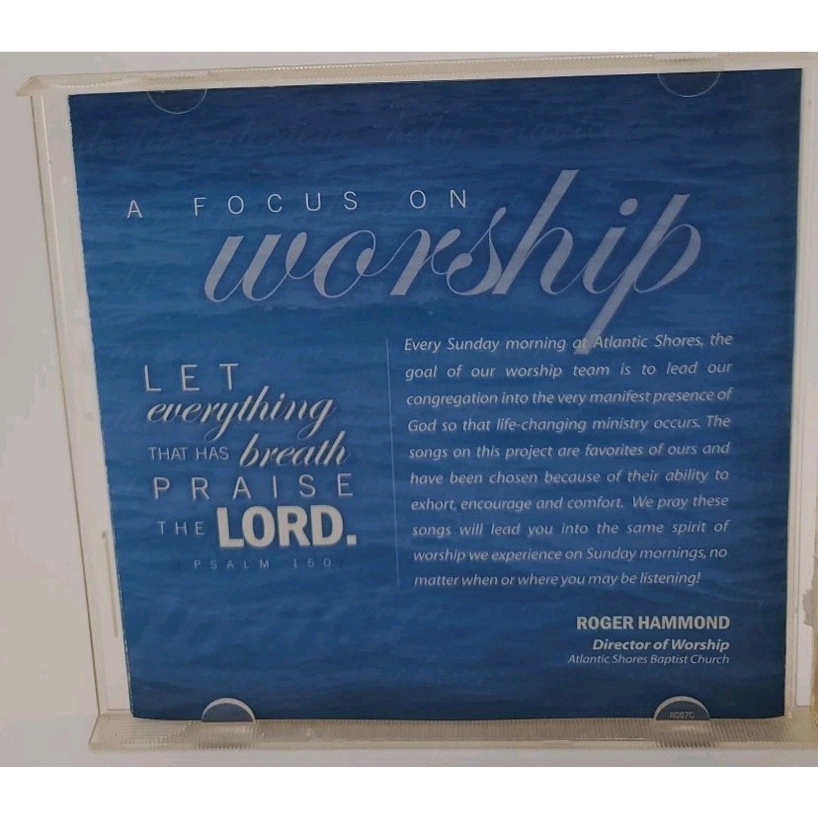 Lord, You're Holy CD