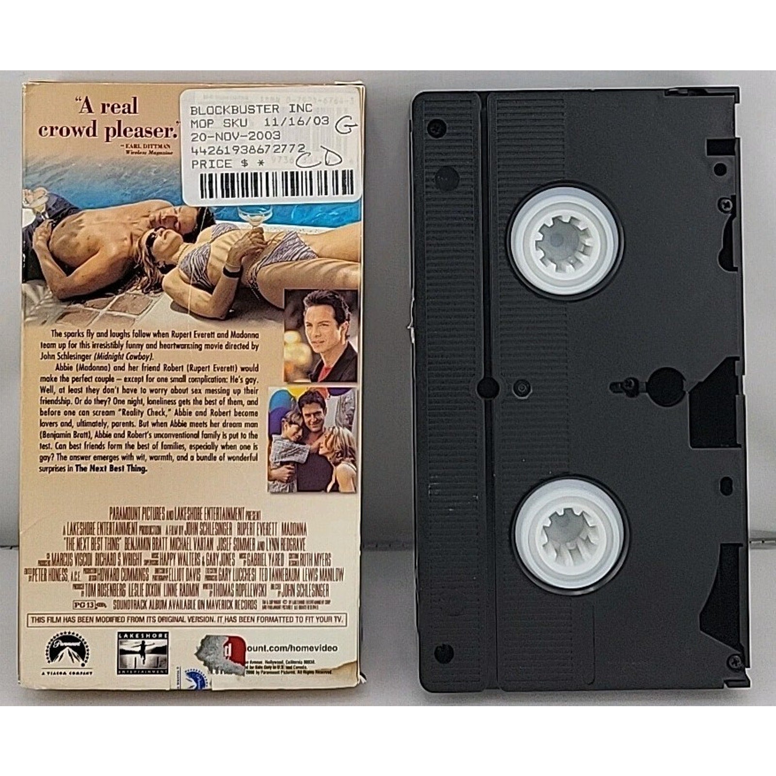The Next Best Thing (VHS, 2000)