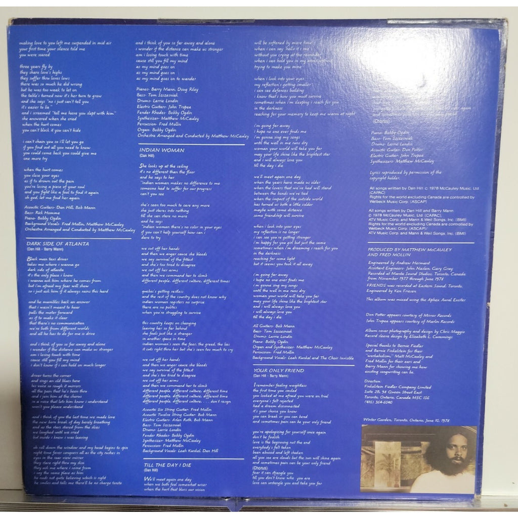 Dan Hill – Frozen In The Night (Vinyl)