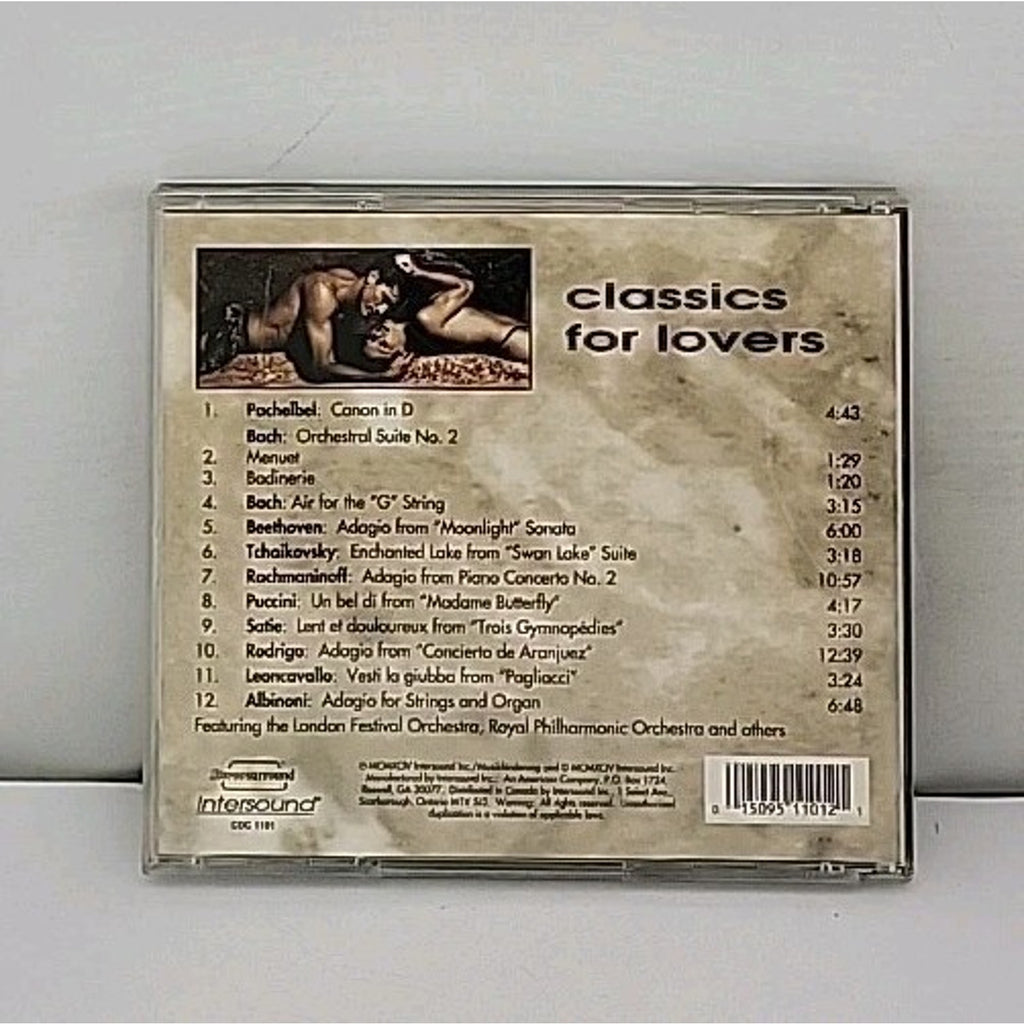 Classics for Lovers by Various Orchestras (CD, 1994, Intersound) - Classical
