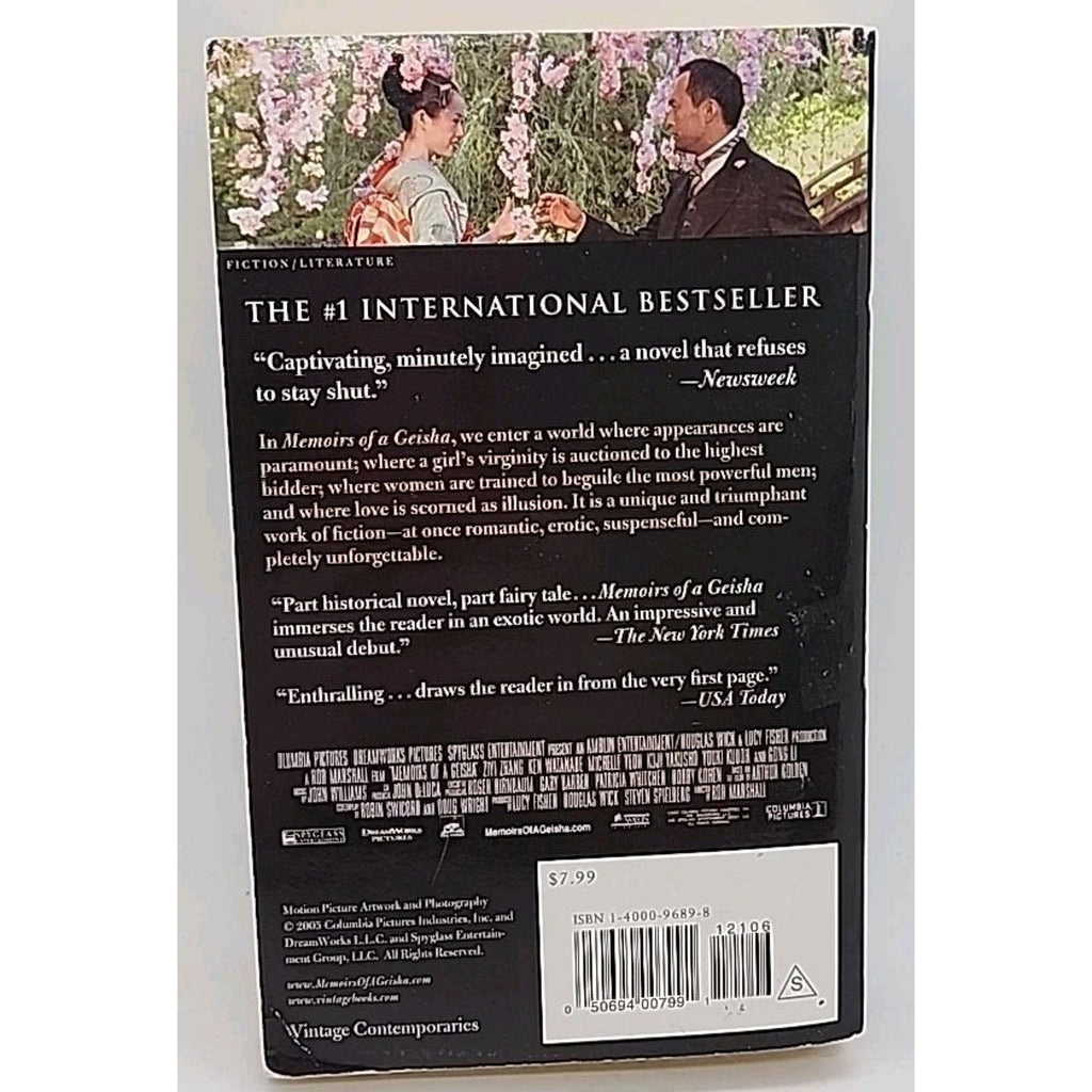 Memoirs of a Geisha by Arthur Golden (2005, Mass Market)