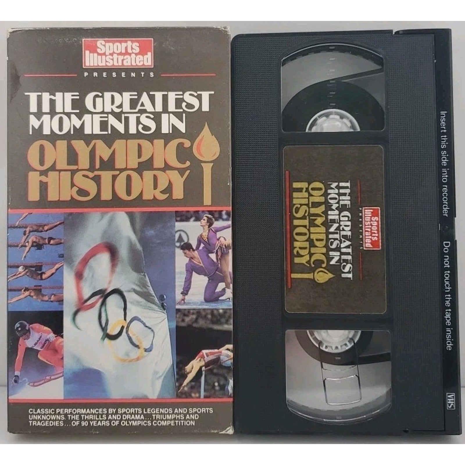 The Greatest Moments In Olympic History VHS Sports Illustrated