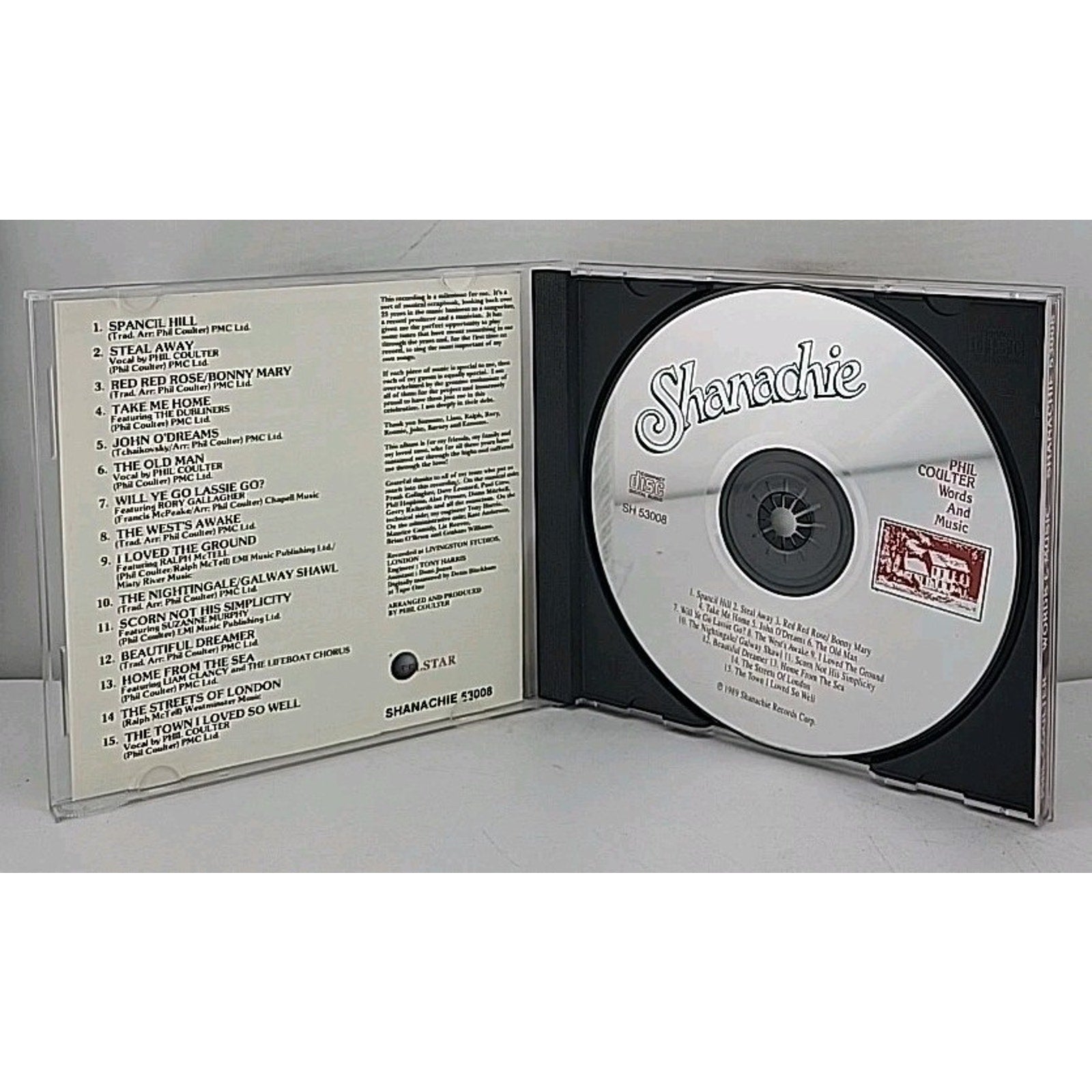 Words & Music by Coulter, Phil (CD, 1990)