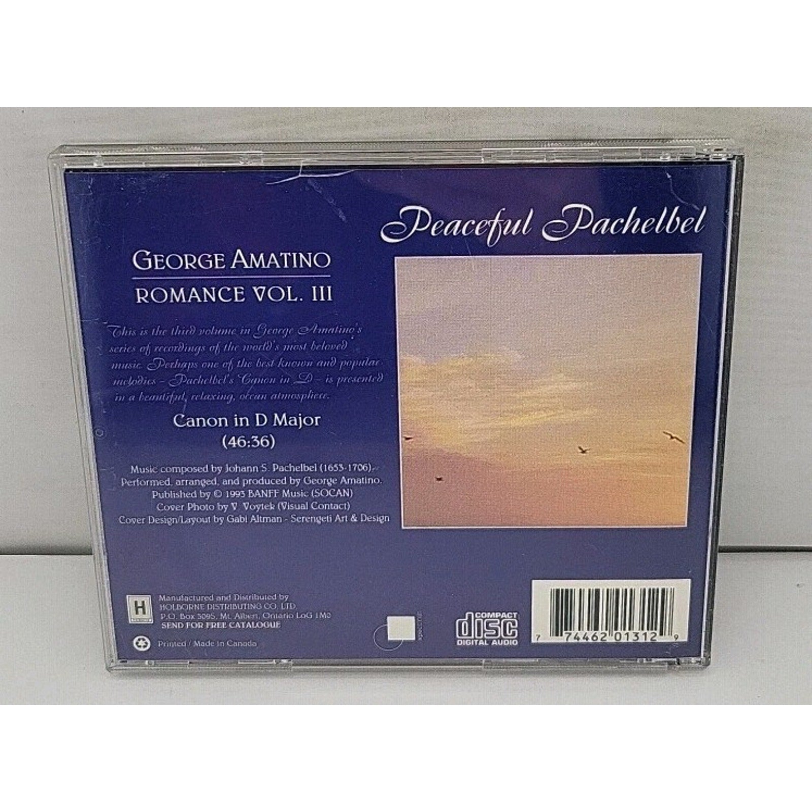 Romance Volume 3: Peaceful Pachelbel (CD)