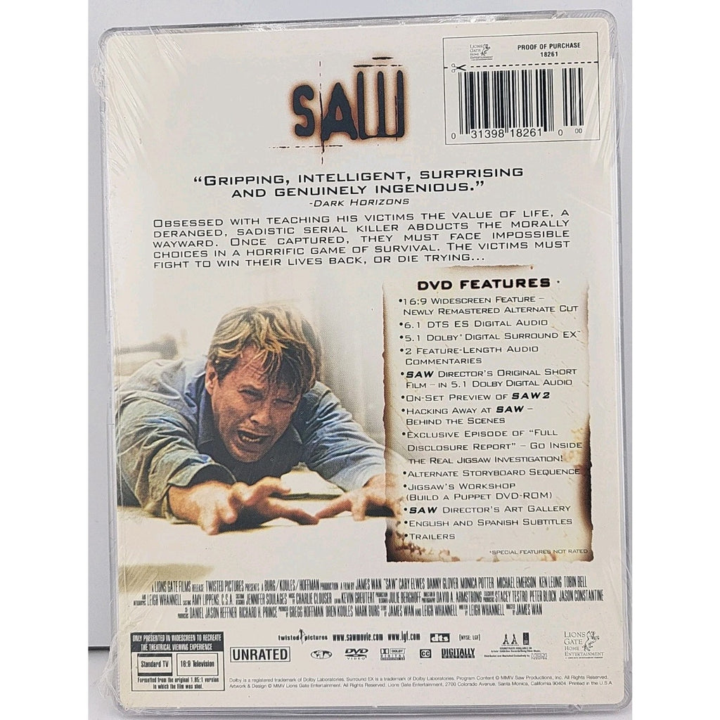 Saw (DVD, 2004) *Brand New*