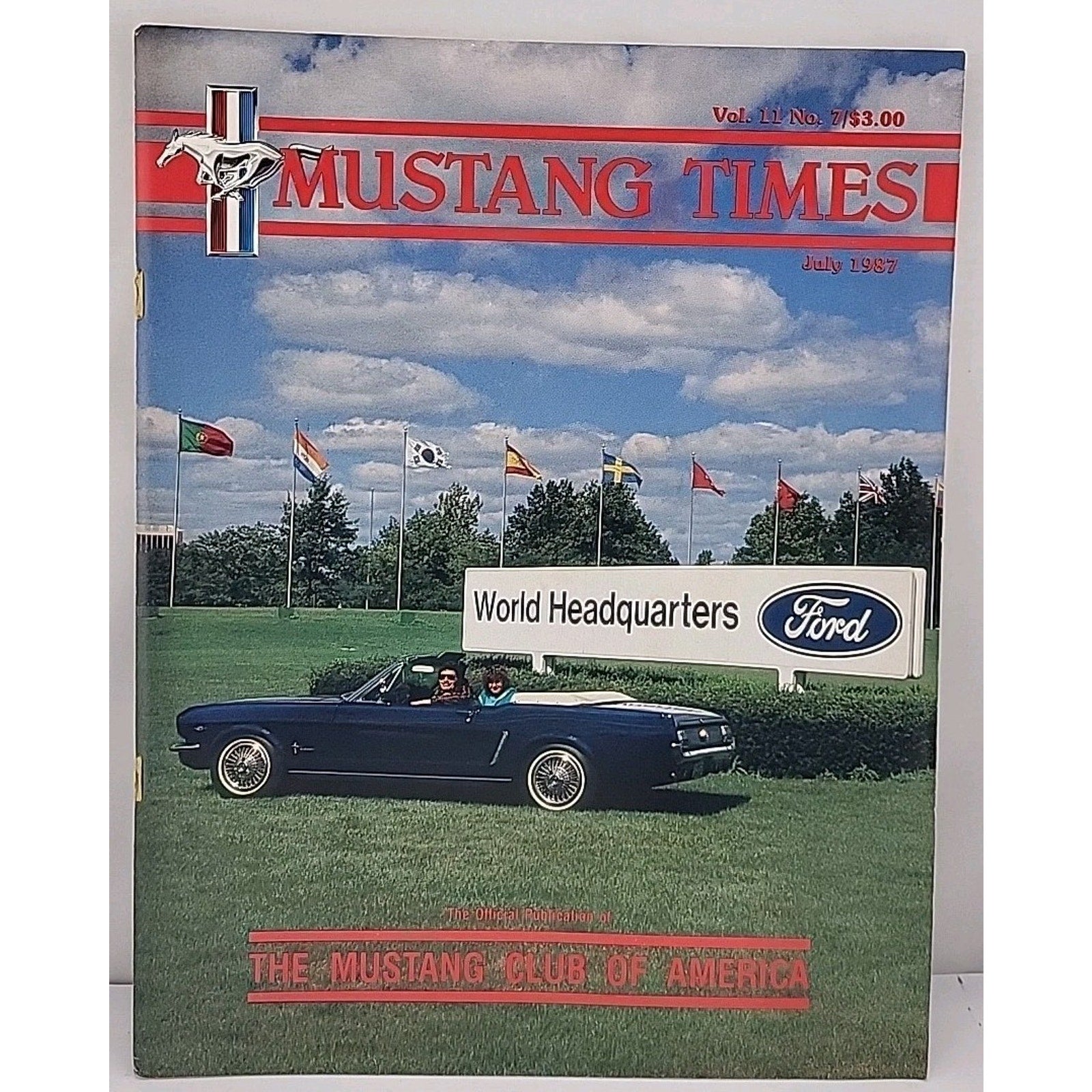 Mustang Times Magazine July 1987 Vol. 11 No. 7
