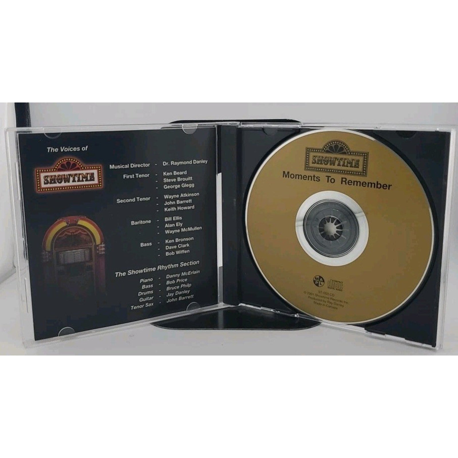 Showtime: Moments to Remember, Simcoe Ontario (CD, 2001)