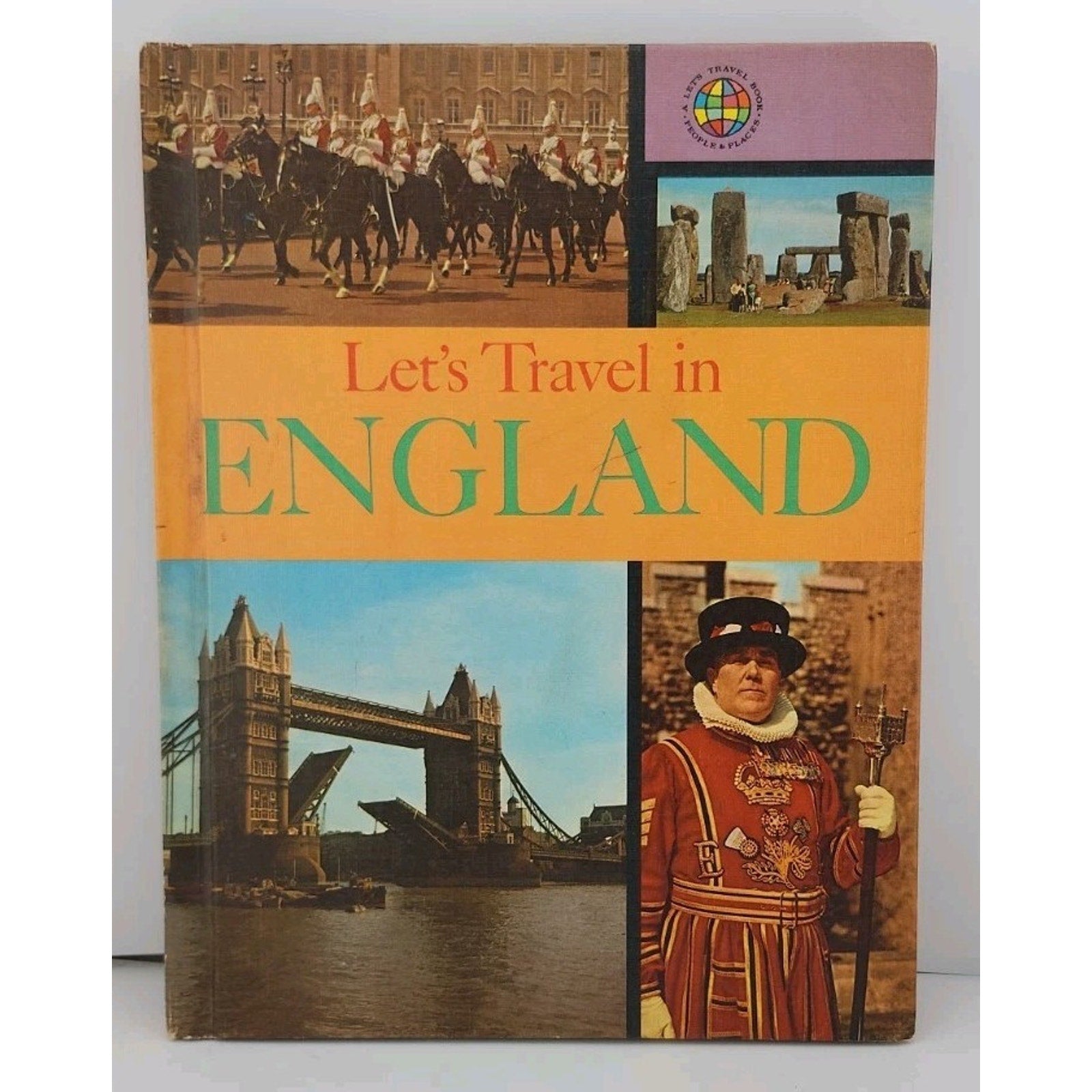 1961 Let's Travel in England Book by A Let's Travel Book Series