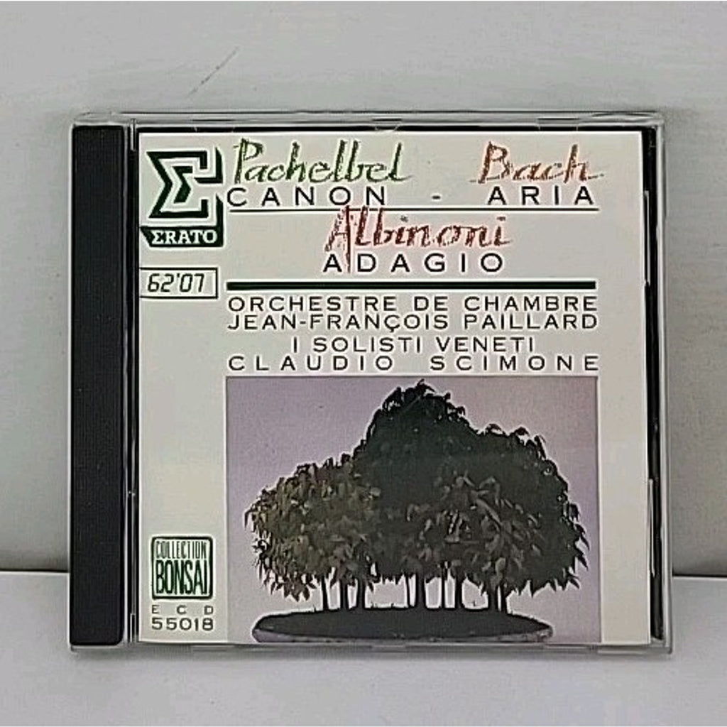 Pachelbel Canon Bach Aria Albinoni Adagio CD Erato
