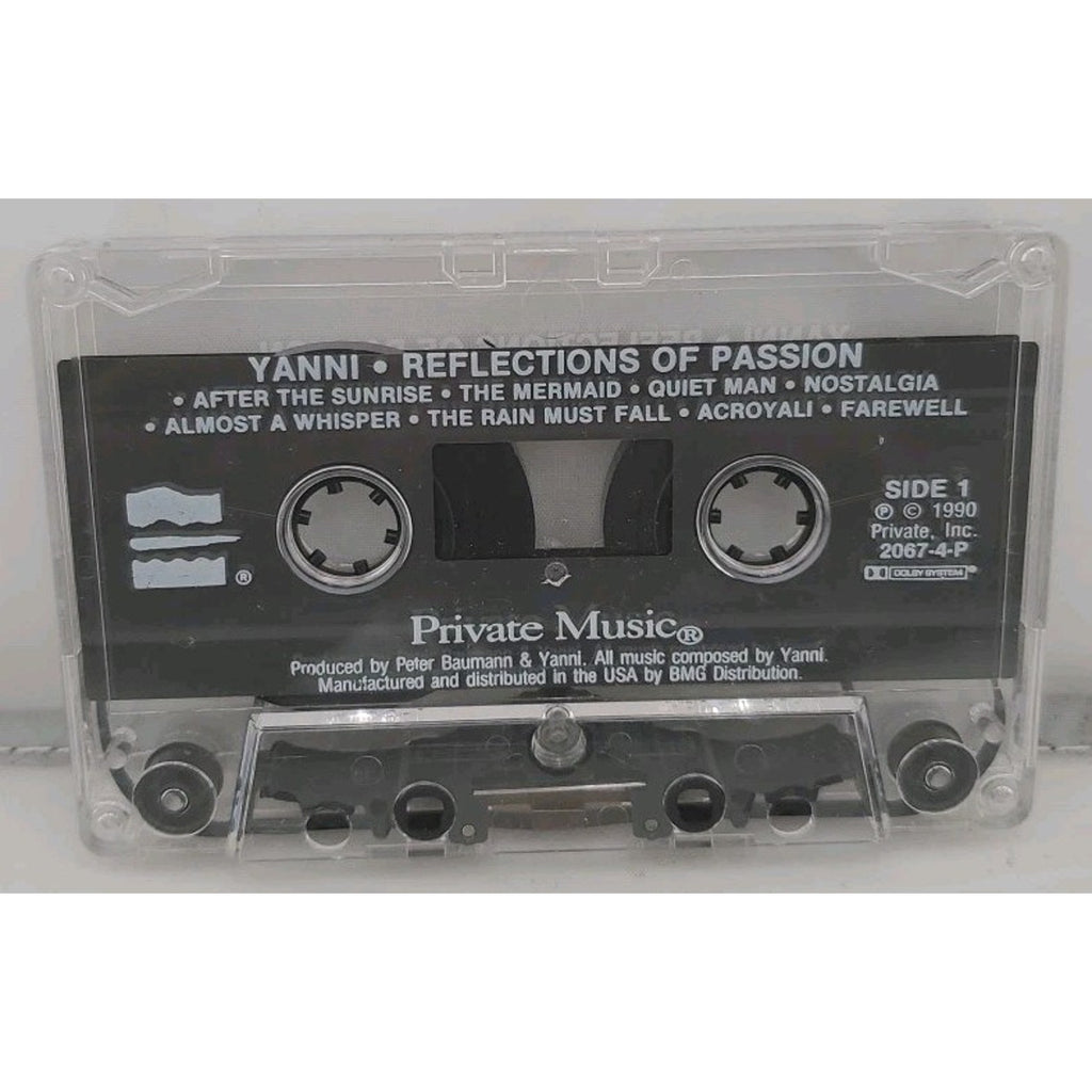 Reflections of Passion by Yanni (Cassette, 1990)