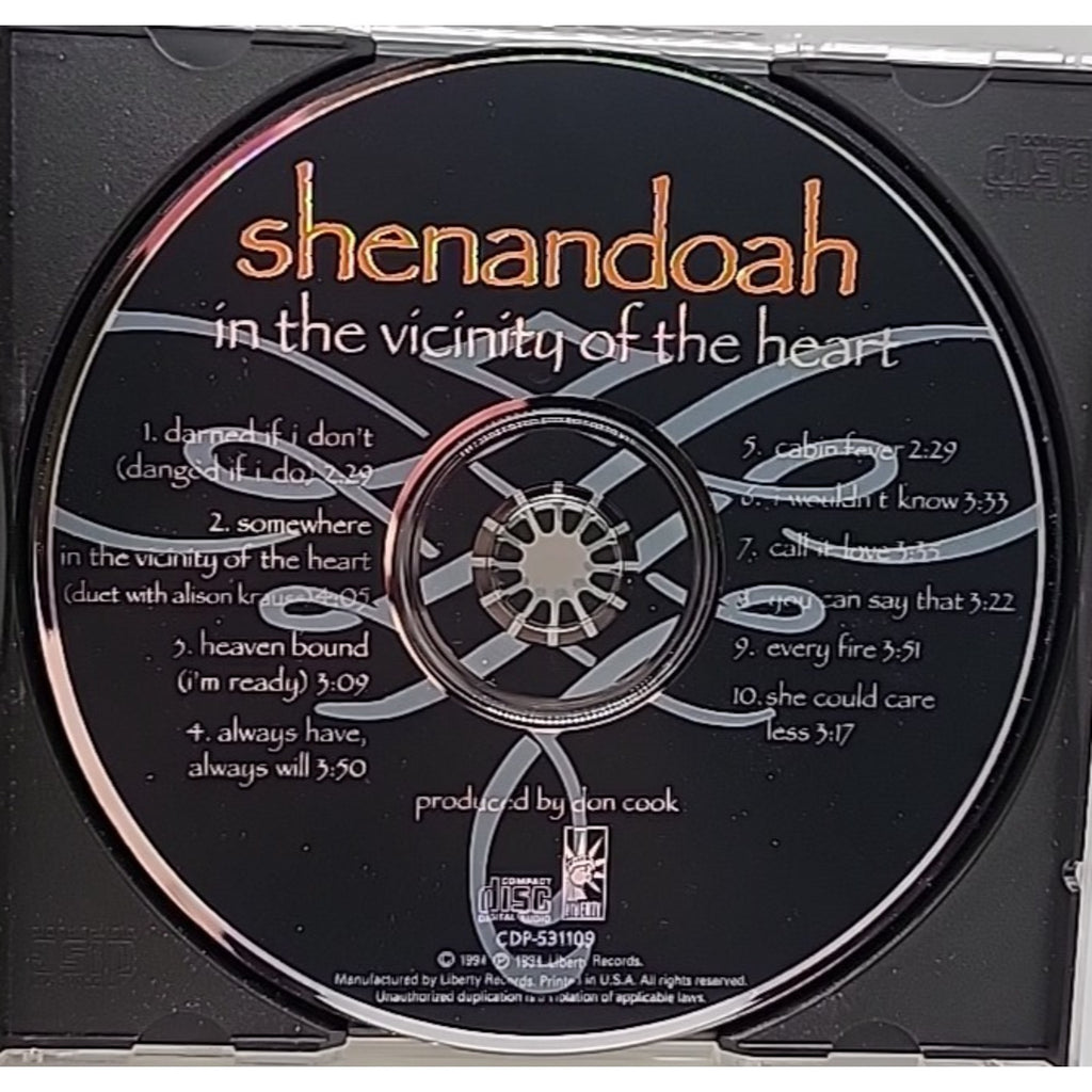 Shenandoah - in the Vicinity of the Heart (CD)