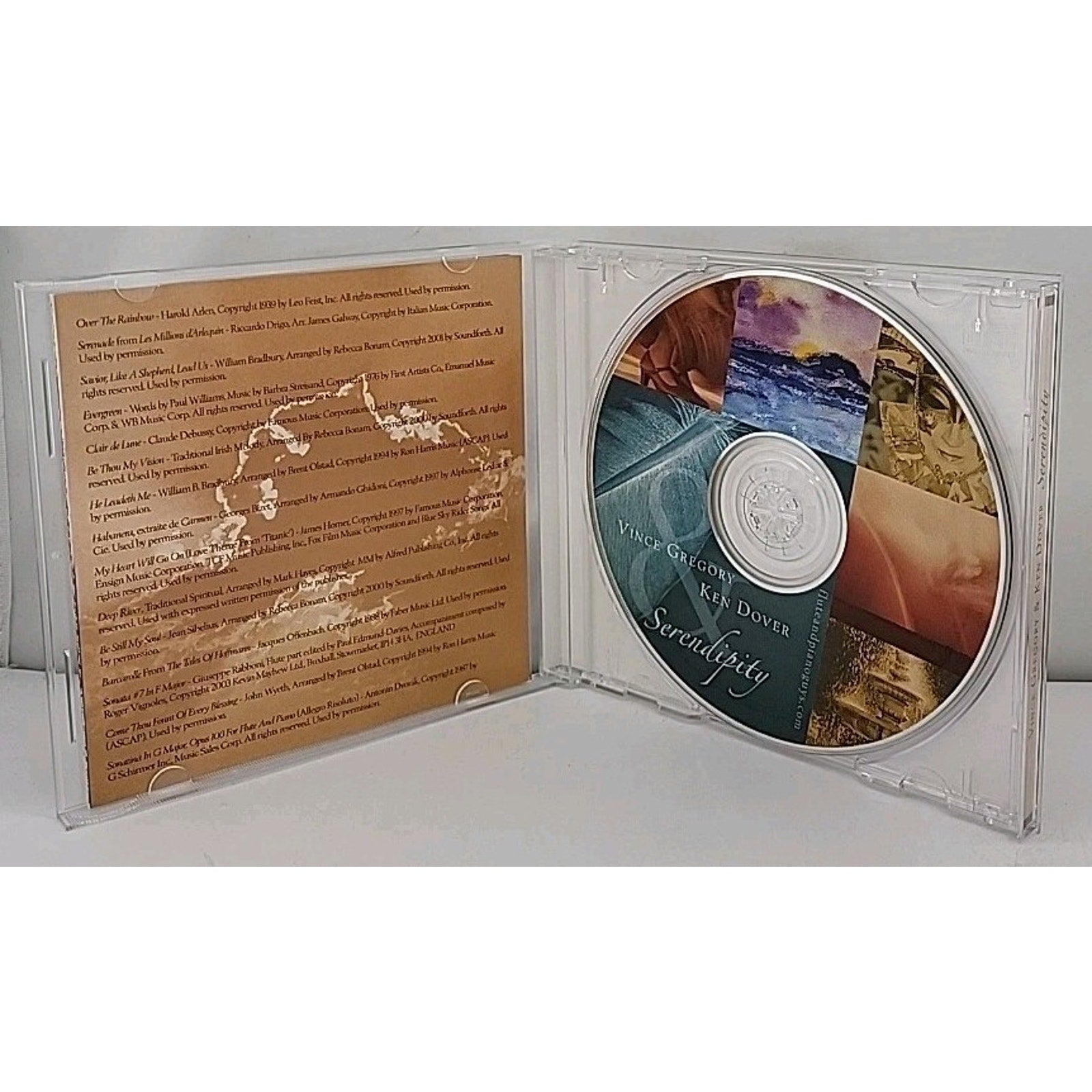 Serendipity By Vince Gregory & Ken Dover CD