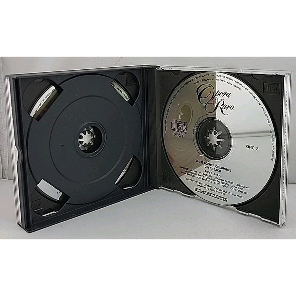 Offenbach Christopher Columbus Opera Rara ( 2 CD Box Set) Peter Moores