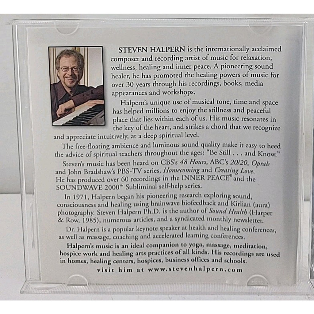Serenity Suite: Music & Nature by Halpern, Steven (CD, 1999)